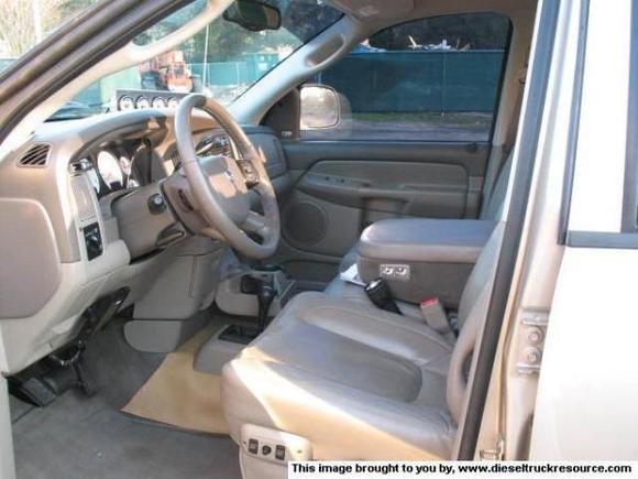 truck interior