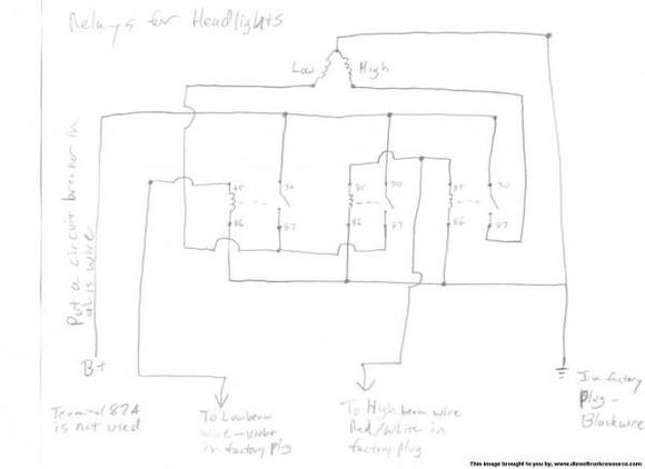 21682headlight relay diagram