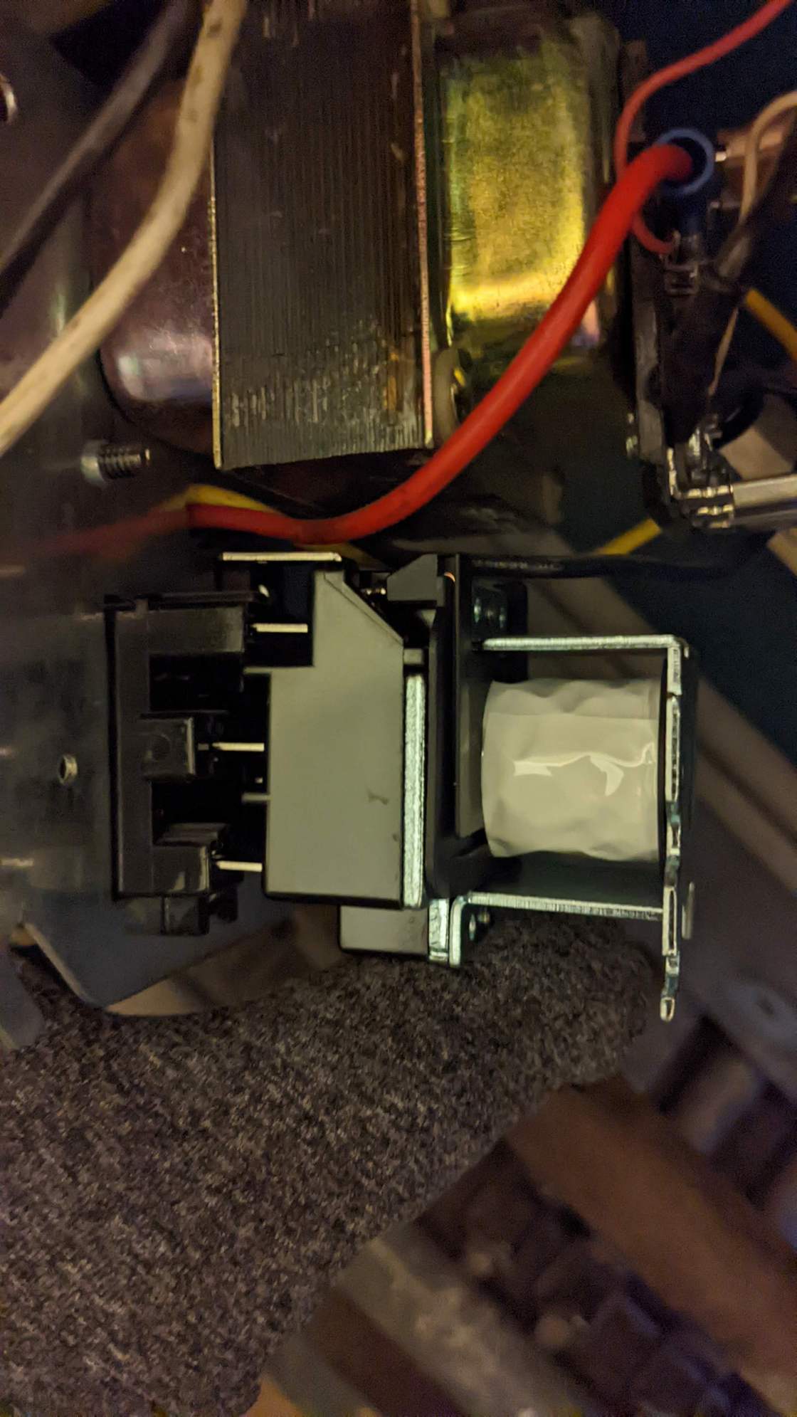 Burnham Boiler Type 91 Relay keeps coming loose