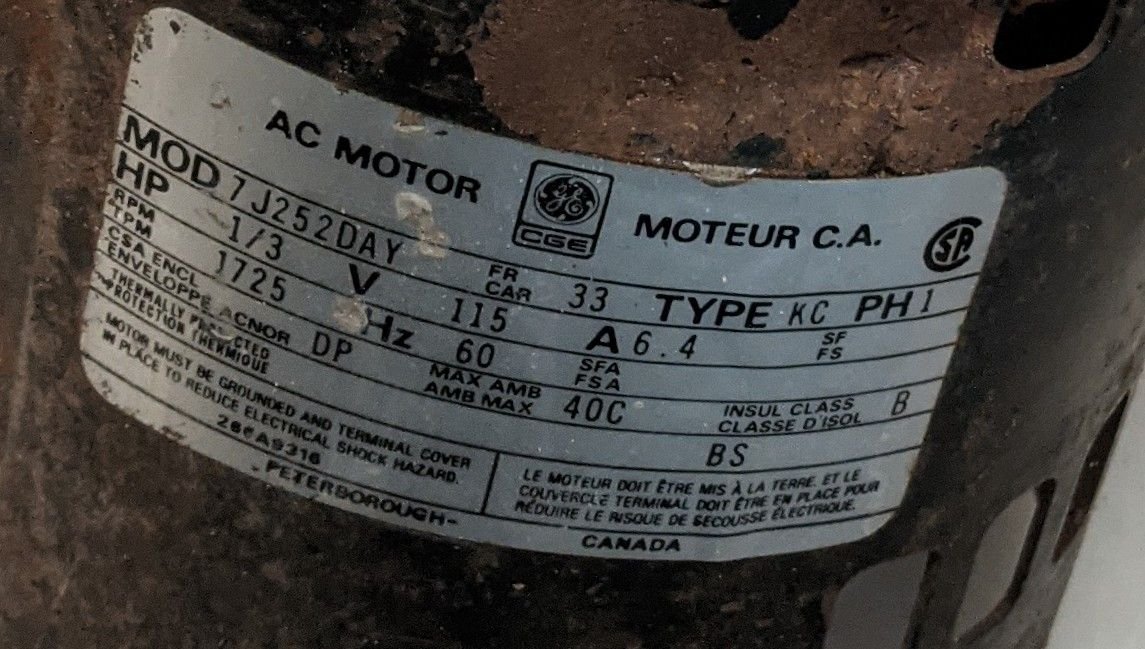 Single phase Electric Motor heat and current problem