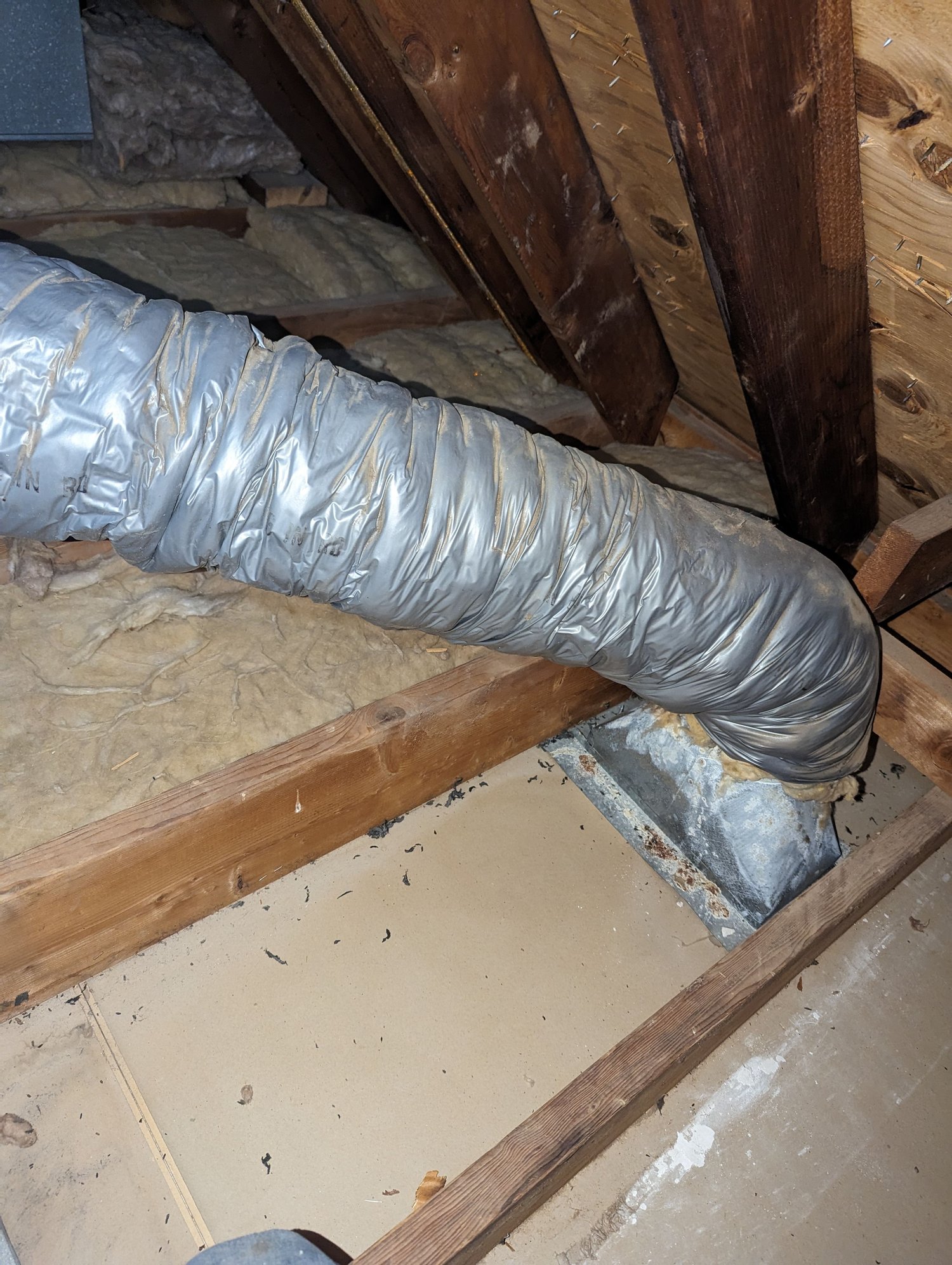 Reinsulating attic hardline ductwork Community Forums