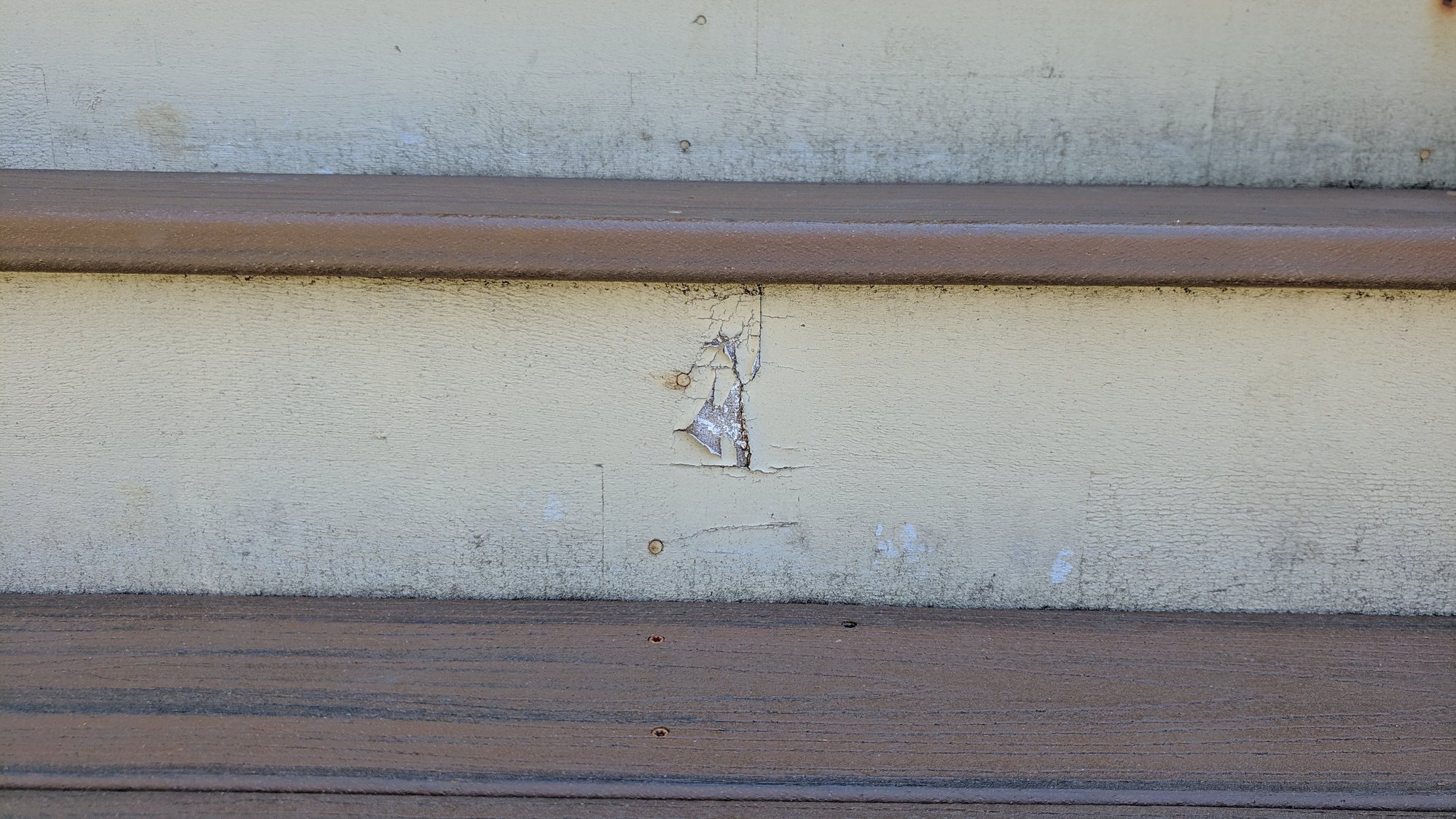 Beginner level help with repainting deck steps