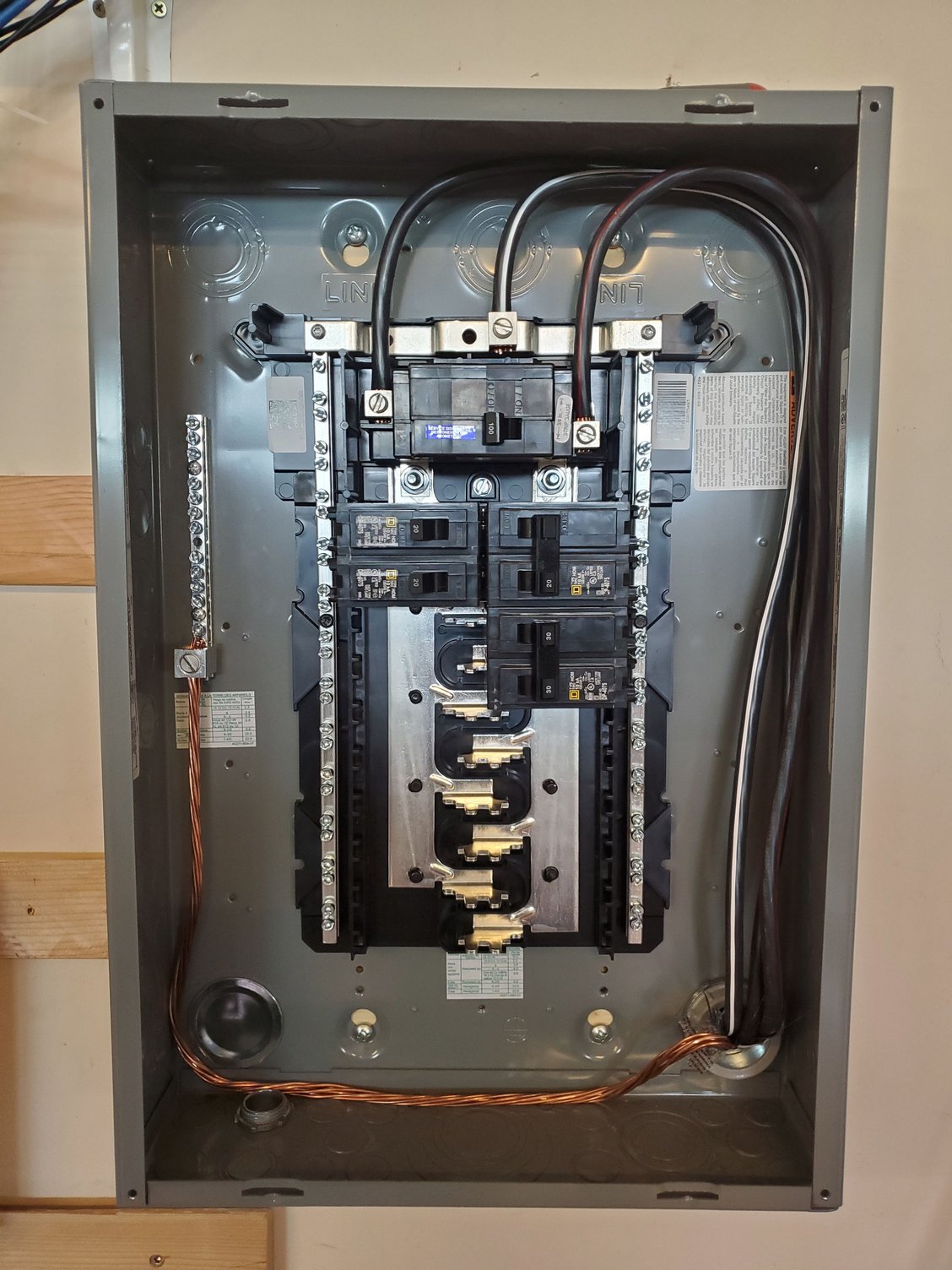 Can 3 or more NM cable share one knockout from service panel