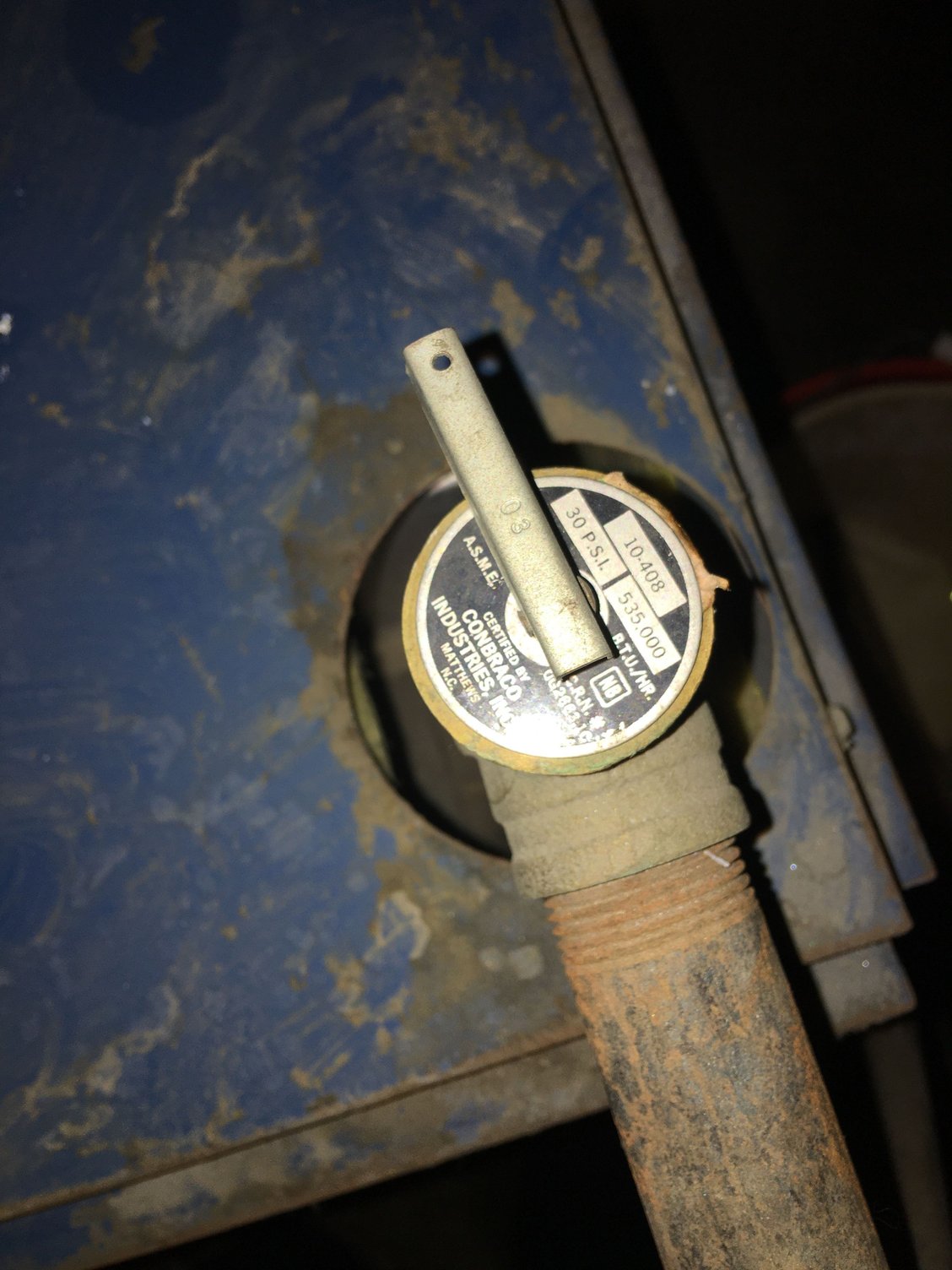 Hyrdonic Boiler relief valve leaking since expansion tank replacement