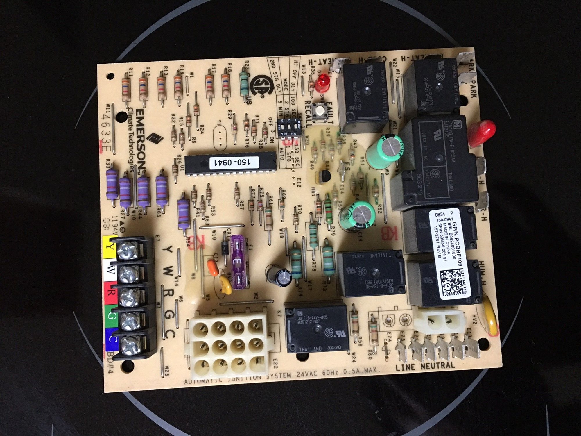 Goodman Gas Furnace not heating with 4 flashes