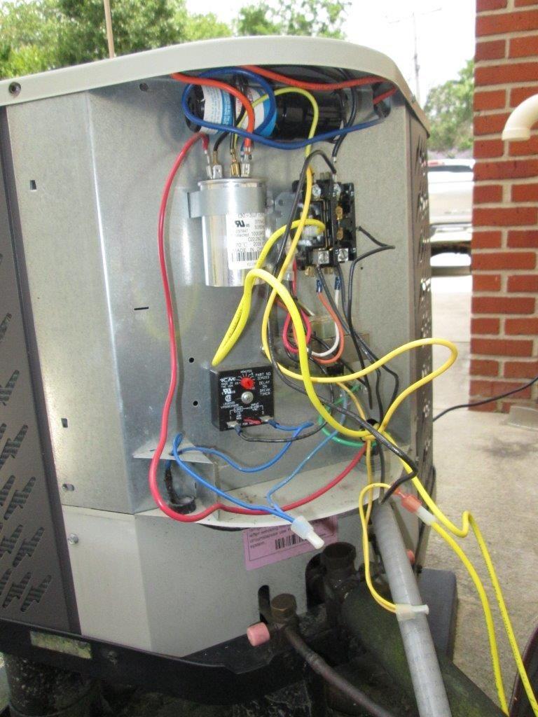 Pump down control 2nd story air conditioner