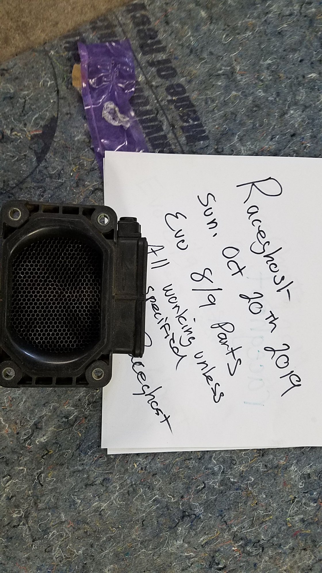 Engine - Intake/Fuel - EVO 8/9 Stock Maf w/Honecomb Excellent condition working - Used - 2003 to 2006 Mitsubishi Lancer Evolution - Pocatello, ID 83201, United States