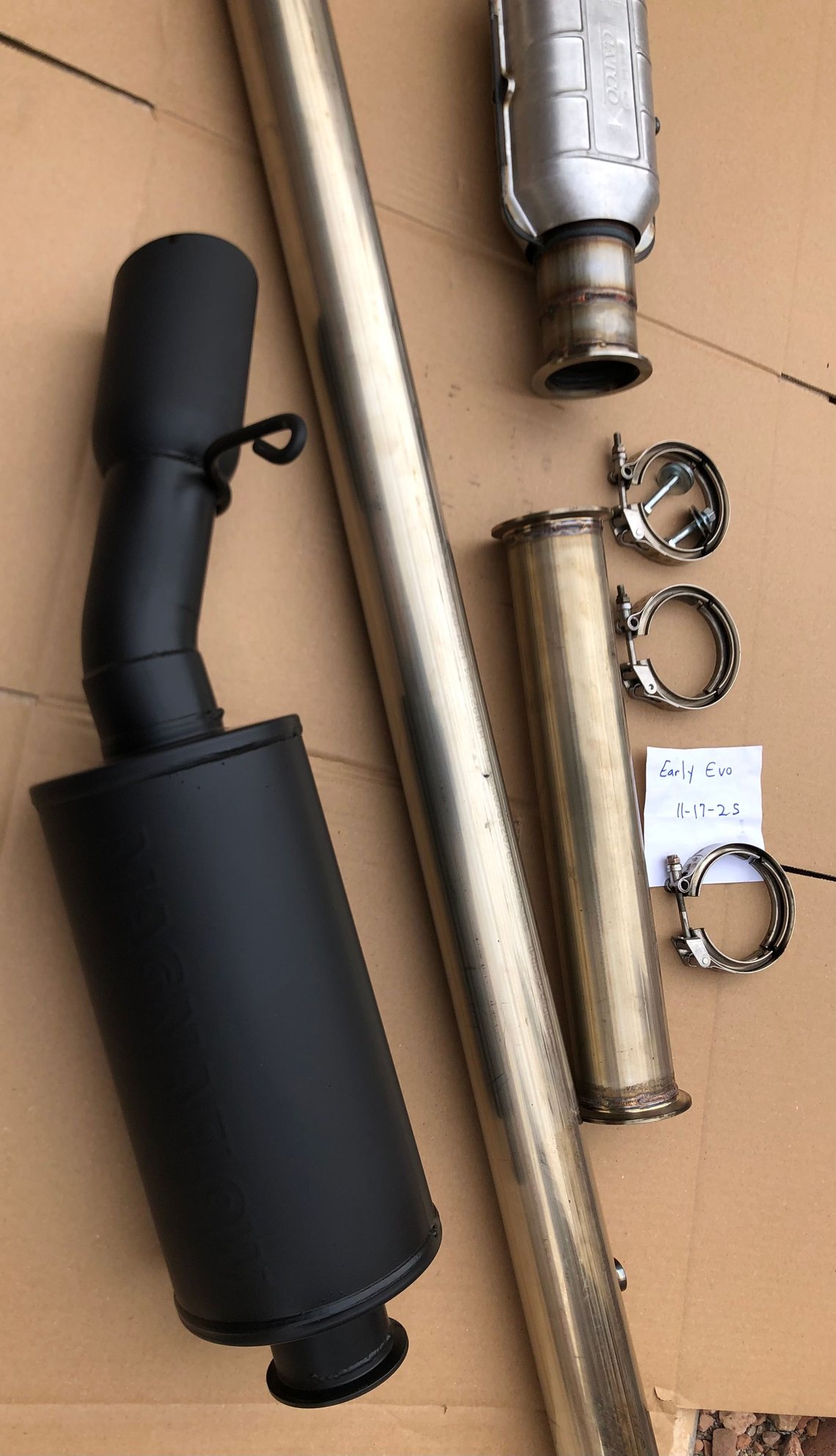 Engine - Exhaust - BR V-Band 3 inch exhaust TP and High flow Cat - Used - -1 to 2027  All Models - Henderson, NV 89120, United States
