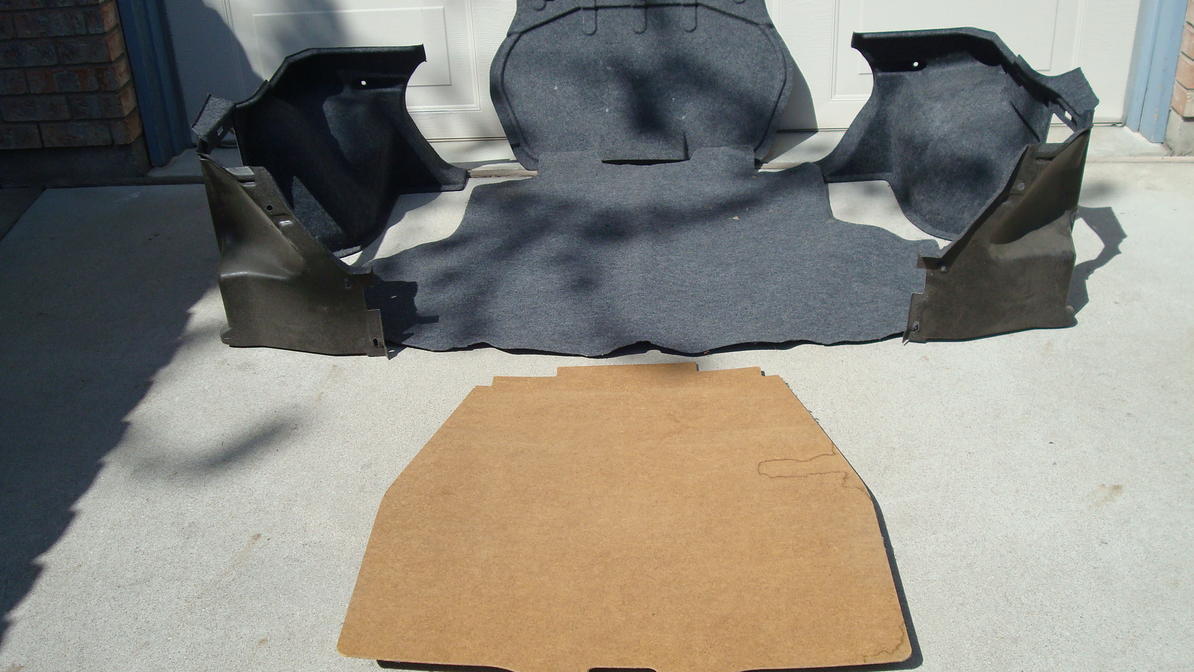 Evo 8 store trunk carpet