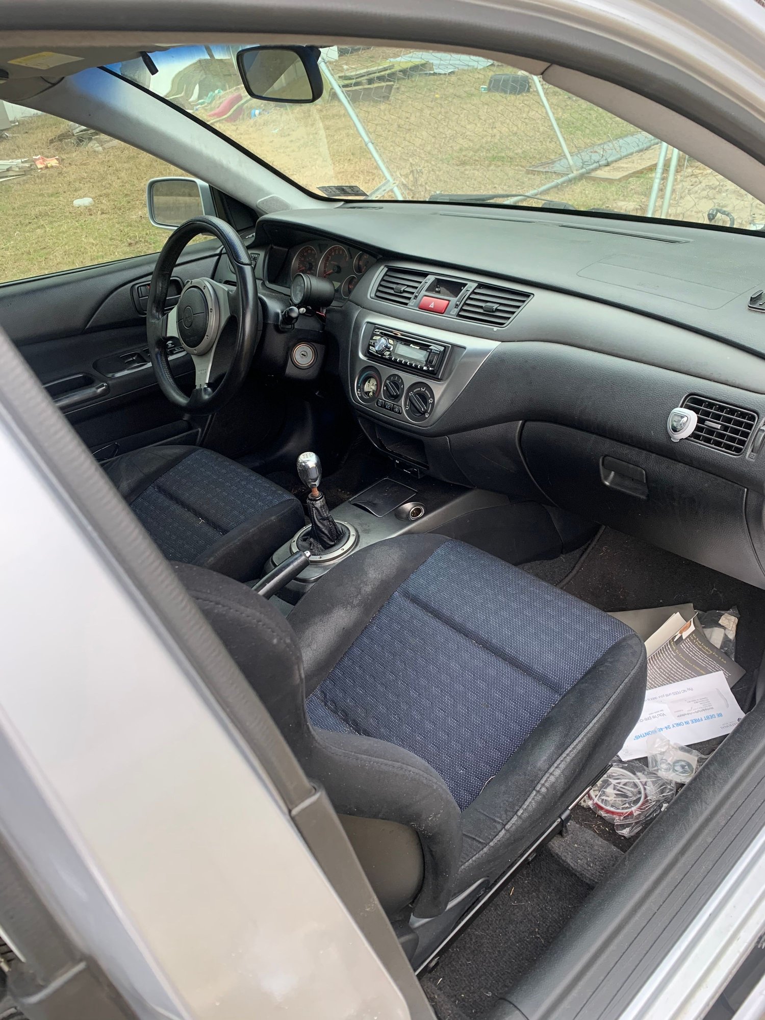 2003 Mitsubishi Lancer Evolution - Shell for sale - Used - VIN JA3AH86F33U107434 - 150,000 Miles - 4 cyl - AWD - Manual - Sedan - Silver - Orrum, NC 28369, United States