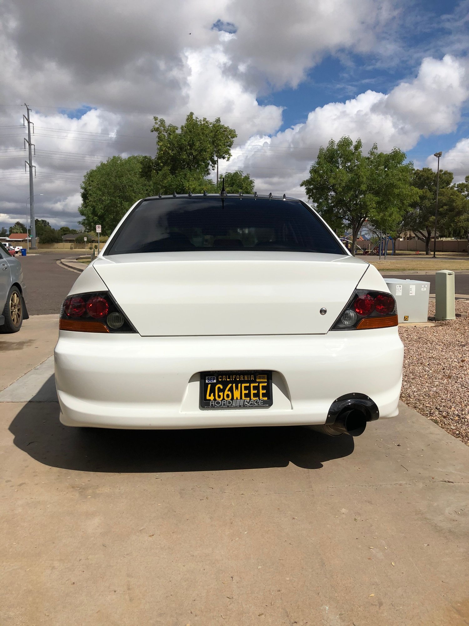 2006 Mitsubishi Lancer Evolution - Ww ix rs - Used - VIN JA3AH36C16U059218 - 100,700 Miles - 4 cyl - AWD - Sedan - White - Mesa, AZ 85205, United States