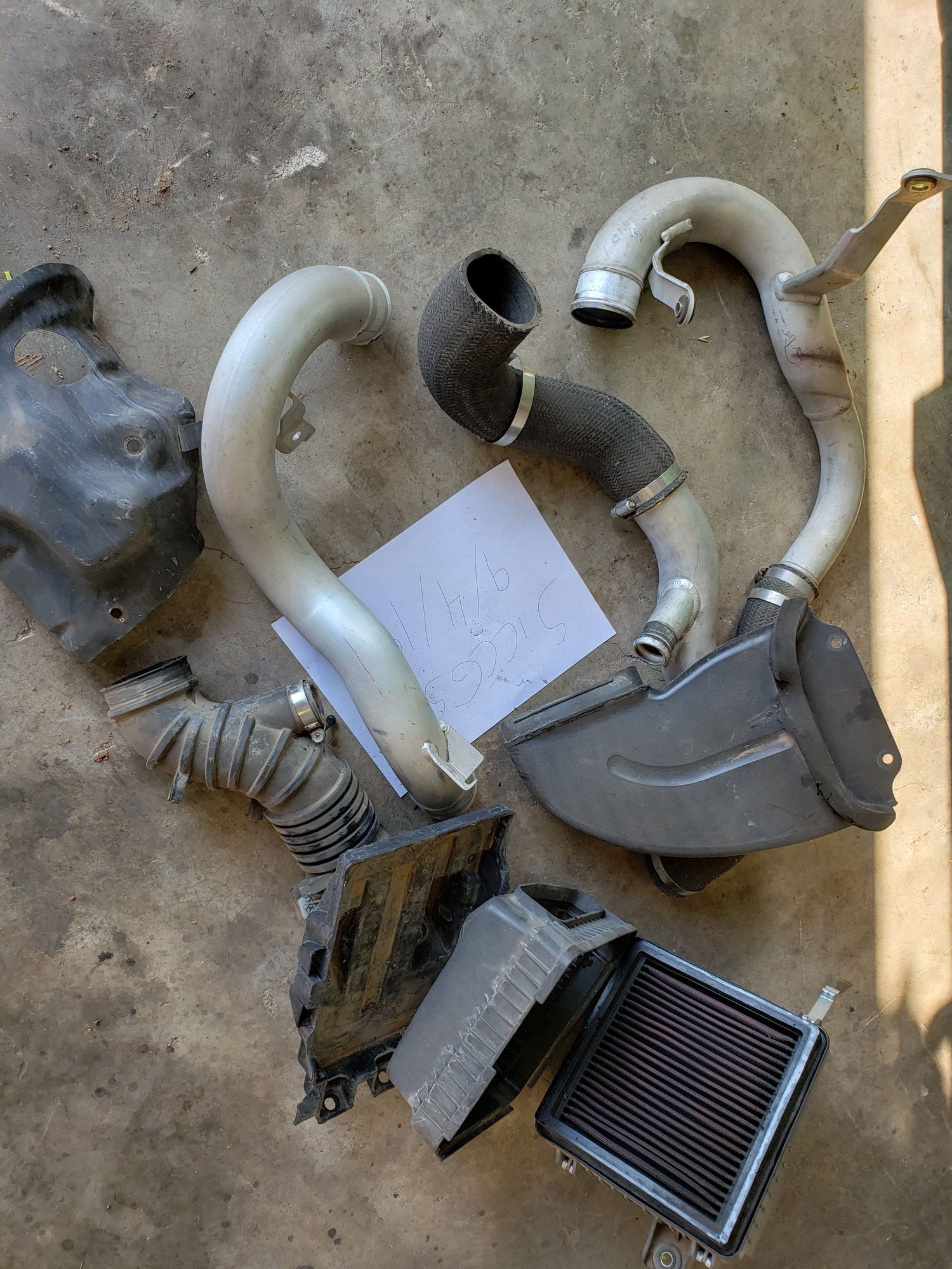 Engine - Intake/Fuel - ***oem parts i/c piping, intake, filter box*** - Used - Odessa, TX 79762, United States