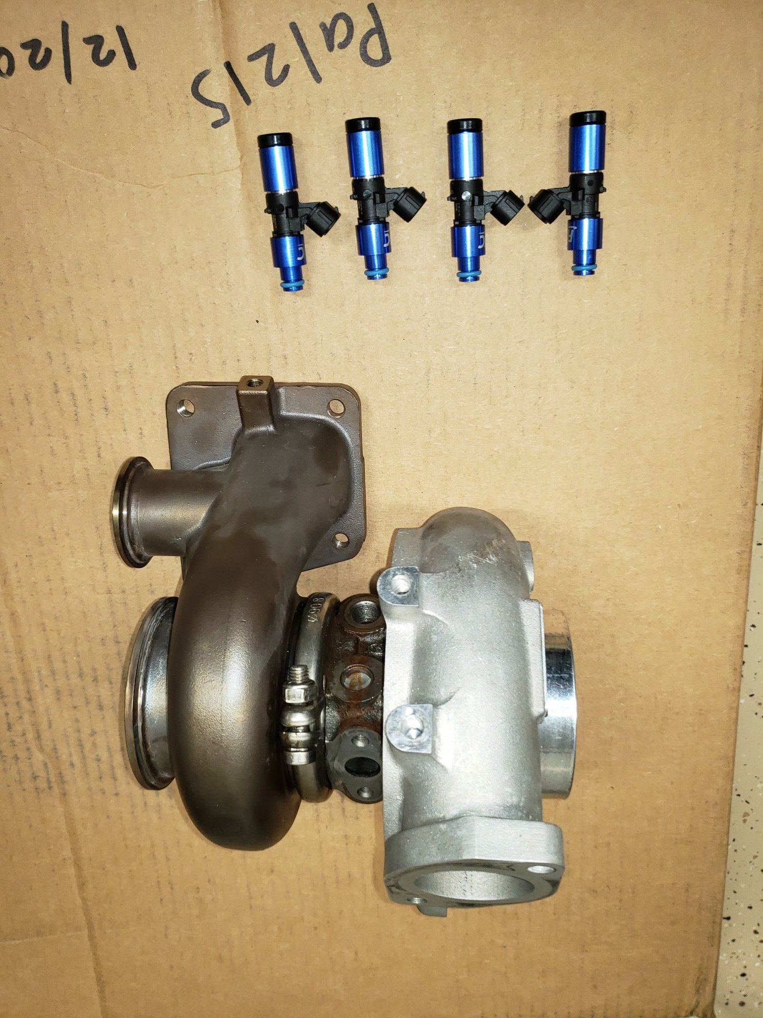 Engine - Power Adders - FIC 2150cc Injectors, FP Black JB Turbo, MAP 3" FP downpipe with recirc. - Used - 2003 to 2006 Mitsubishi Lancer Evolution - San Diego, CA 92123, United States