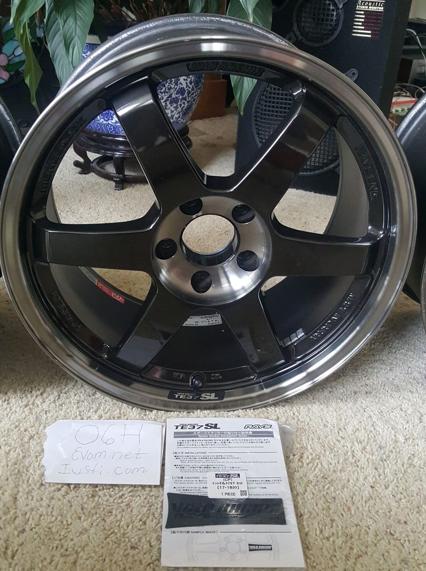 Wheels and Tires/Axles - FS/FT:Rays Volk Racing TE37SL PDX, OR - Used - 2000 to 2018 Mitsubishi Lancer Evolution - Portland, OR 97236, United States