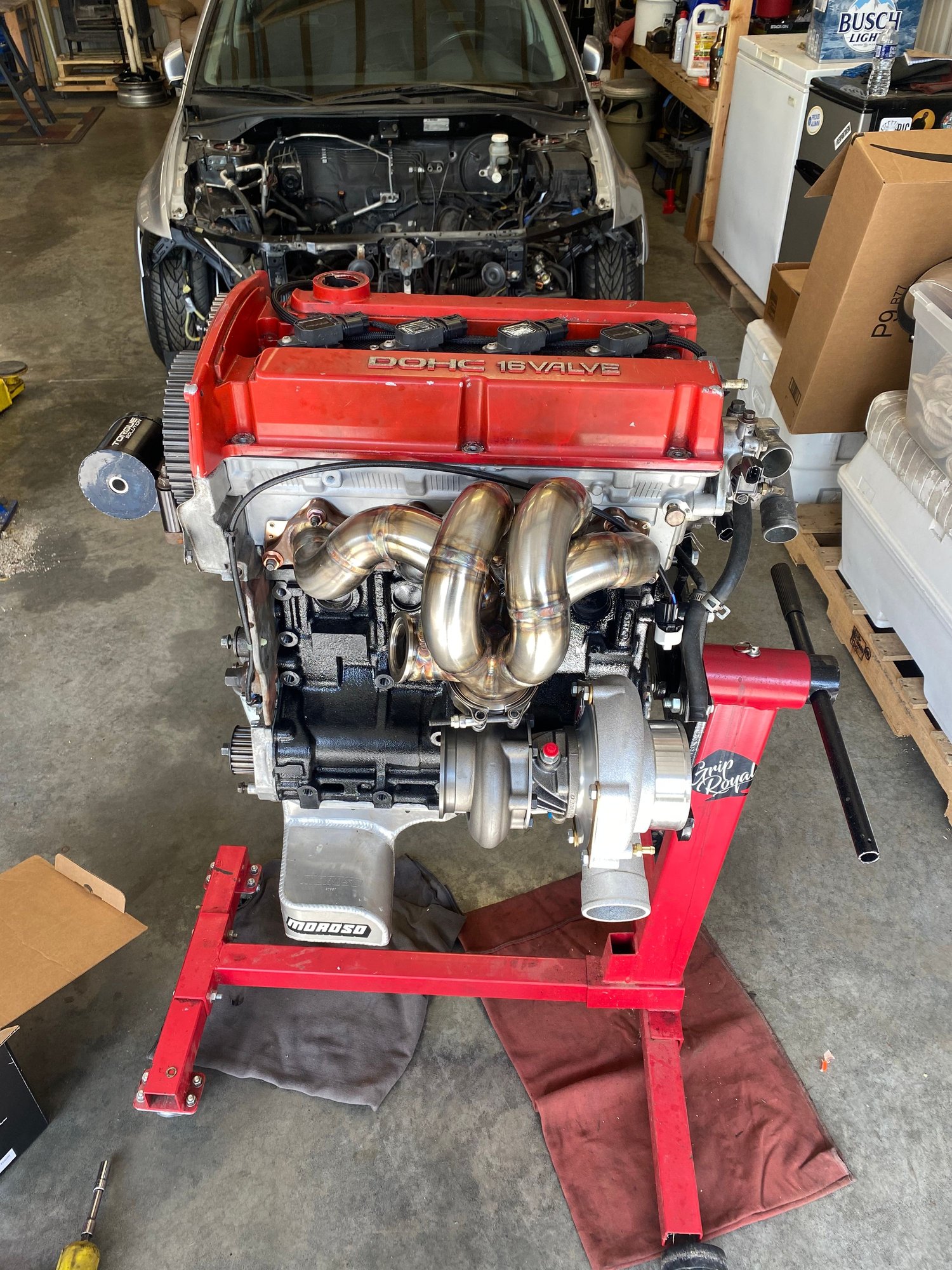 Engine - Complete - Evo 8/9 moroso baffled oil pan - Used - 2003 to 2006 Mitsubishi Lancer Evolution - Middletown, DE 19709, United States