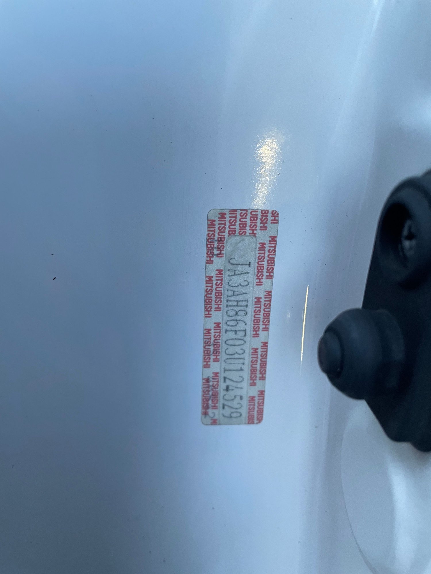 2003 Mitsubishi Lancer Evolution - FS: 2003 Mitsubishi Lancer Evolution - Used - VIN JA3AH86F030124529 - 115,000 Miles - 4 cyl - AWD - Manual - Sedan - White - Hamburg, NY 14075, United States
