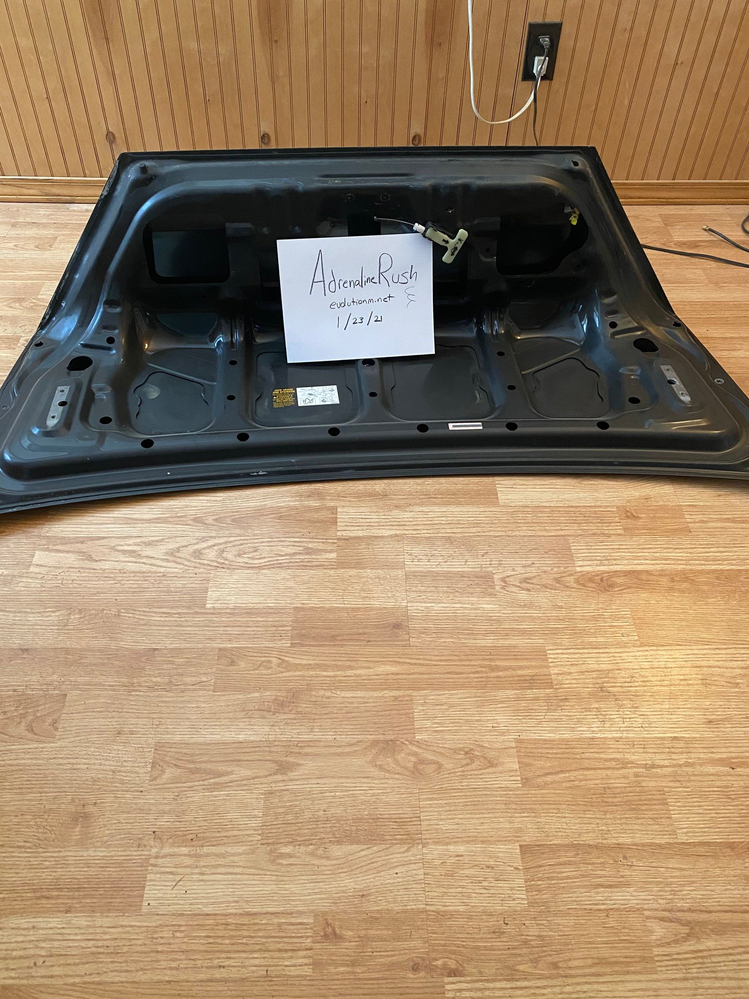 2003 Mitsubishi Lancer Evolution - 03 Lancer Trunk Lid - Exterior Body Parts - $250 - St Louis, MO 63044, United States