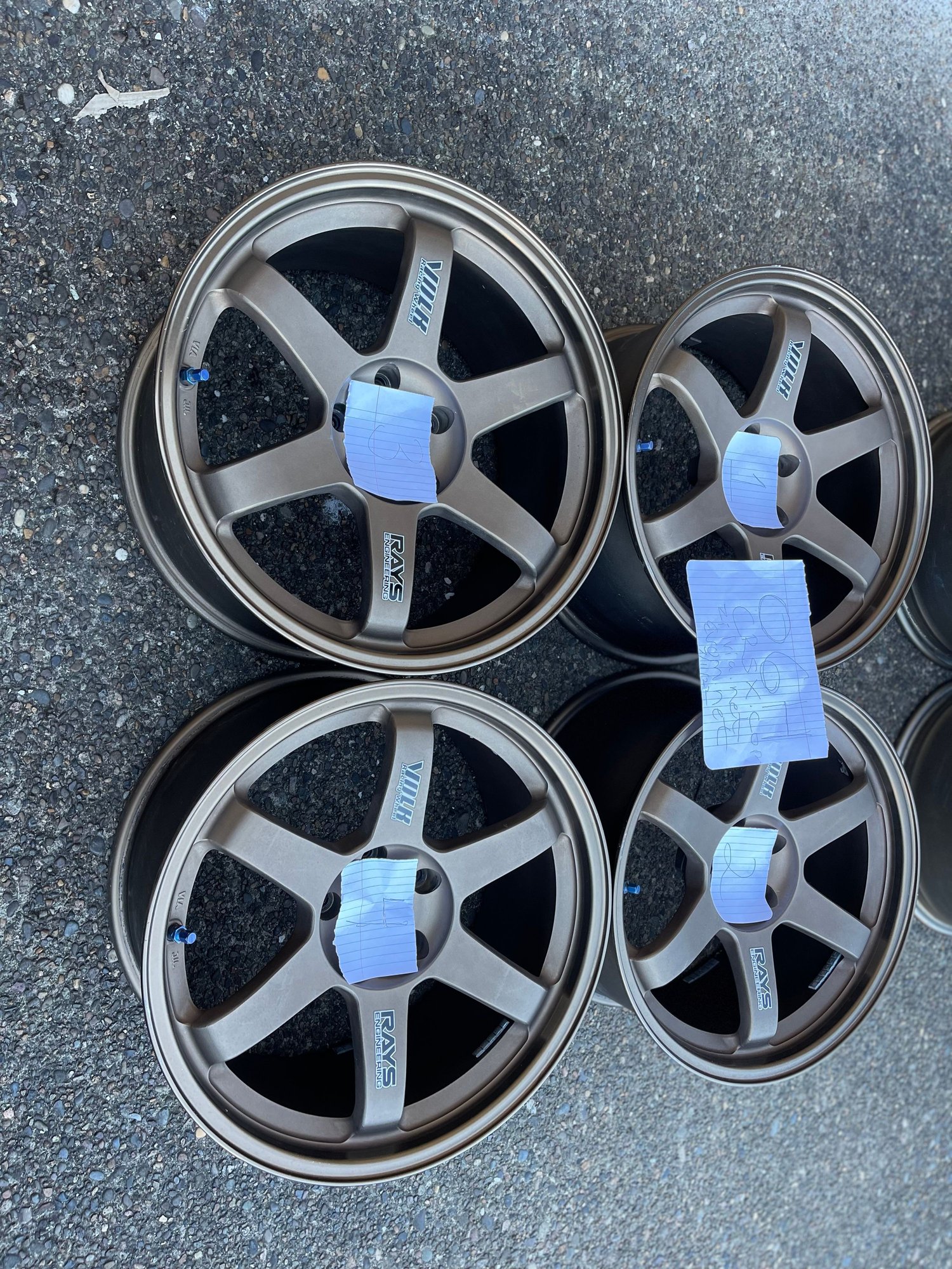 Wheels and Tires/Axles - TE37 17x10+18(4) 5x114.3 PDX - Used - 0  All Models - Portland, OR 97015, United States