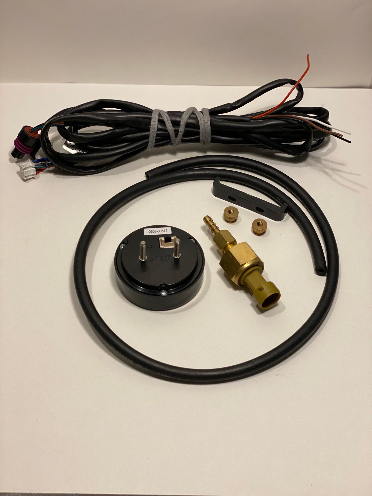 Engine - Electrical - AEM 30-0308 X Series High 52mm LED Boost Pressure Gauge 30-60 psi - Used - 2003 to 2006 Mitsubishi Lancer Evolution - Stamford, CT 06906, United States