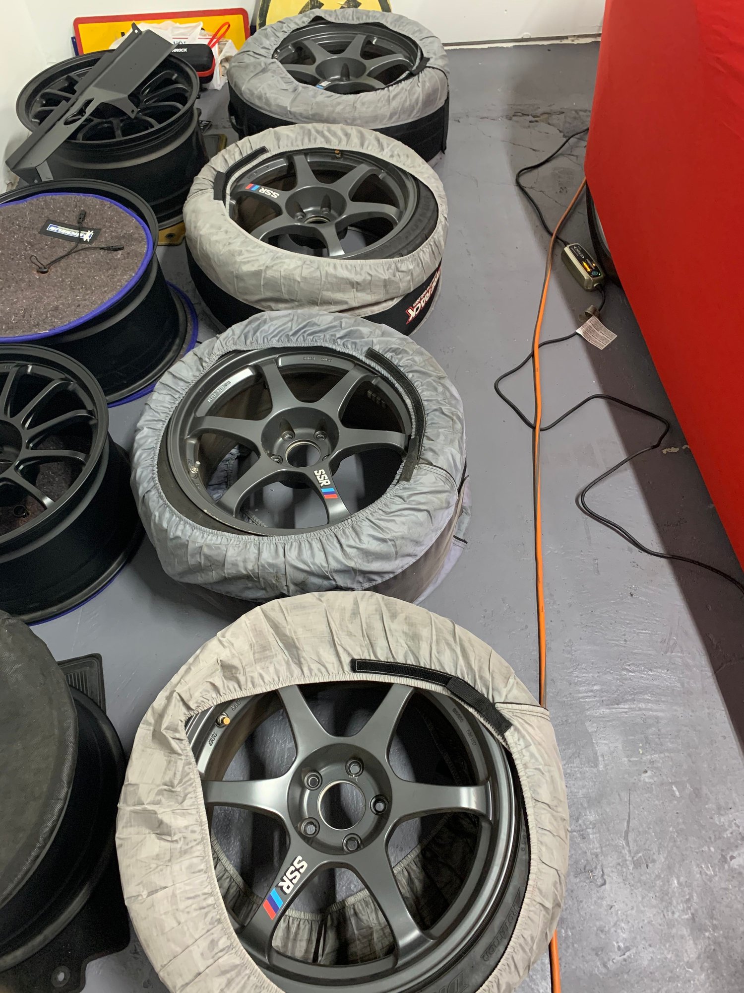 Wheels and Tires/Axles - SSR Type C 5x100 18x9.5 +22 with tires - Used - 2008 to 2015 Mitsubishi Lancer Evolution - Teaneck, NJ 07666, United States