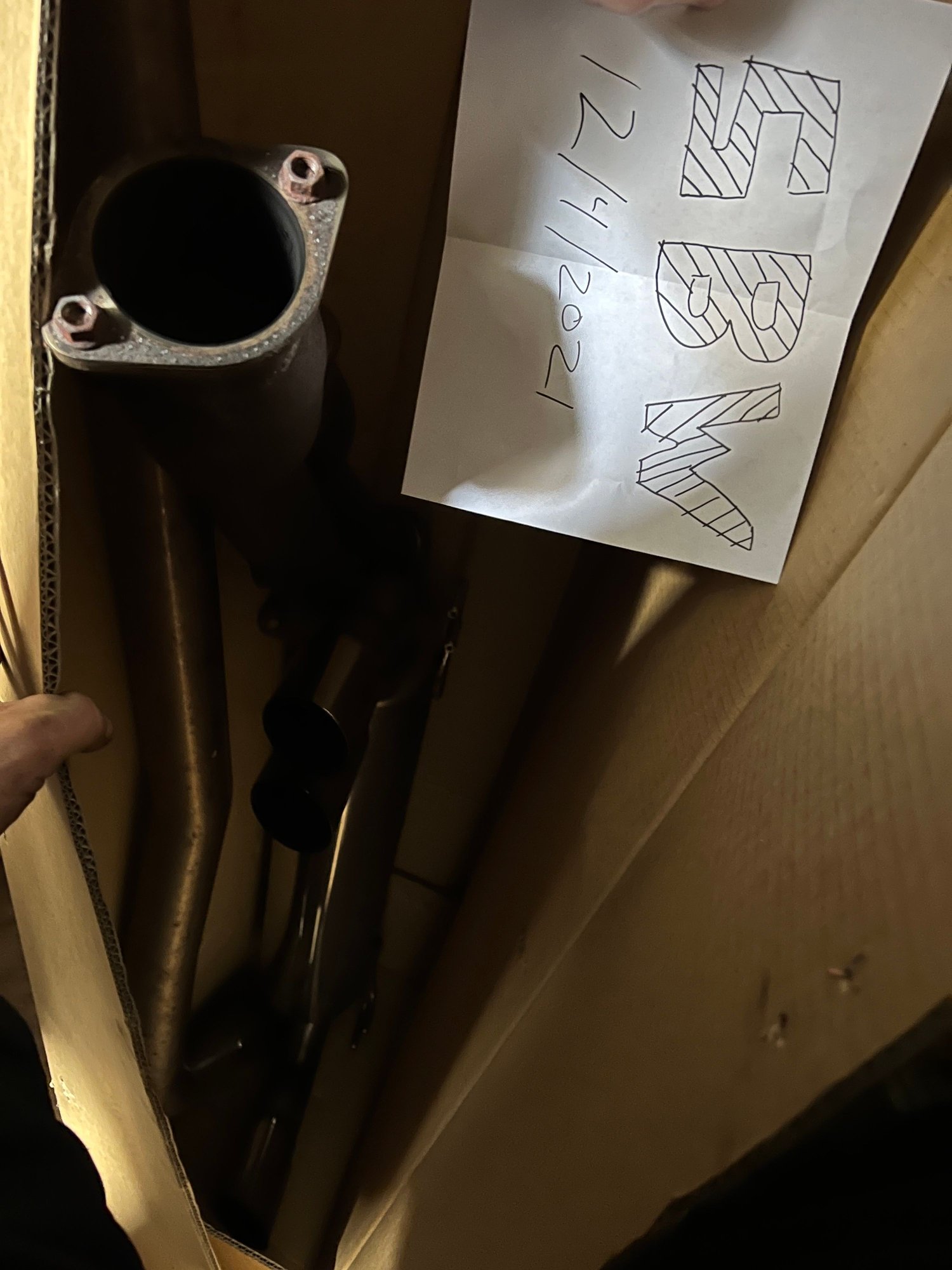 Engine - Exhaust - Cobb quad tip exhaust - Used - 2008 to 2015 Mitsubishi Lancer Evolution - Monroe, CT 06468, United States