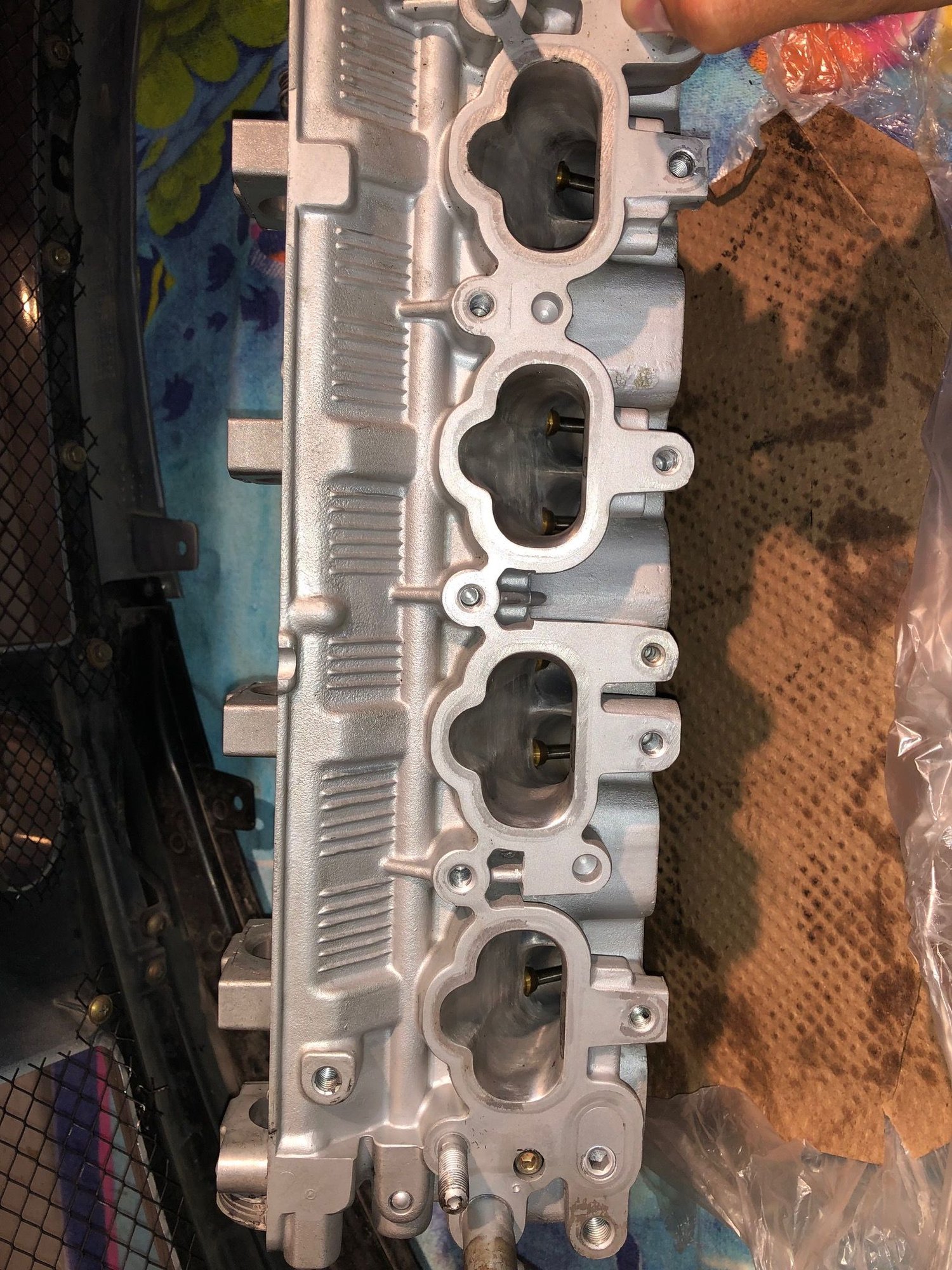Engine - Internals - Curt Brown Ported Race head (Damaged), Diamond Piston set (Damaged) - Used - 2006 Mitsubishi Lancer Evolution - Calgary, AB T2S1M3, Canada