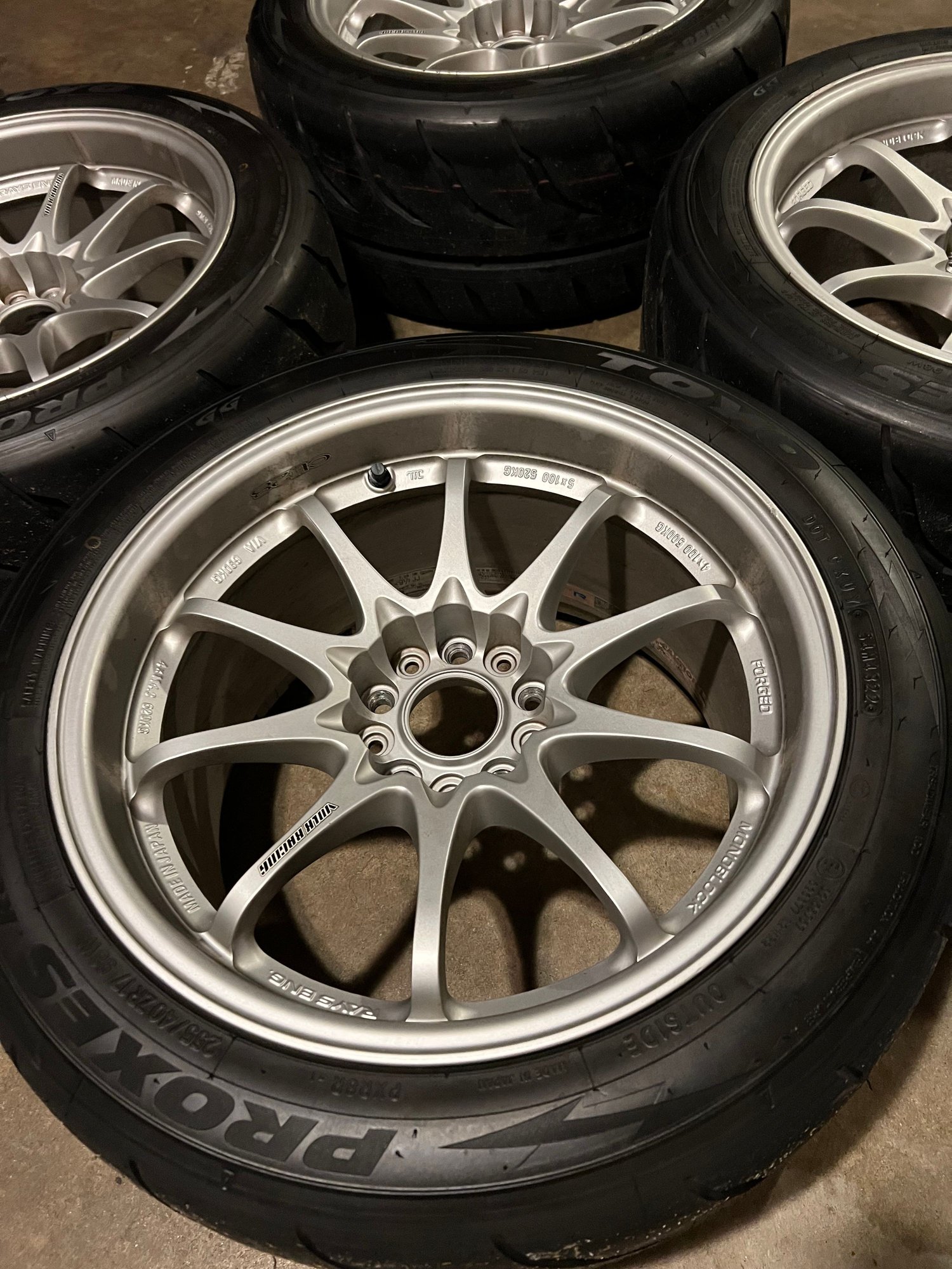 Wheels and Tires/Axles - OG Volk Racing CE28n 17x9.5 +15 w/ R888r 255/40/17 - Used - -1 to 2025  All Models - Los Angeles, CA 90017, United States