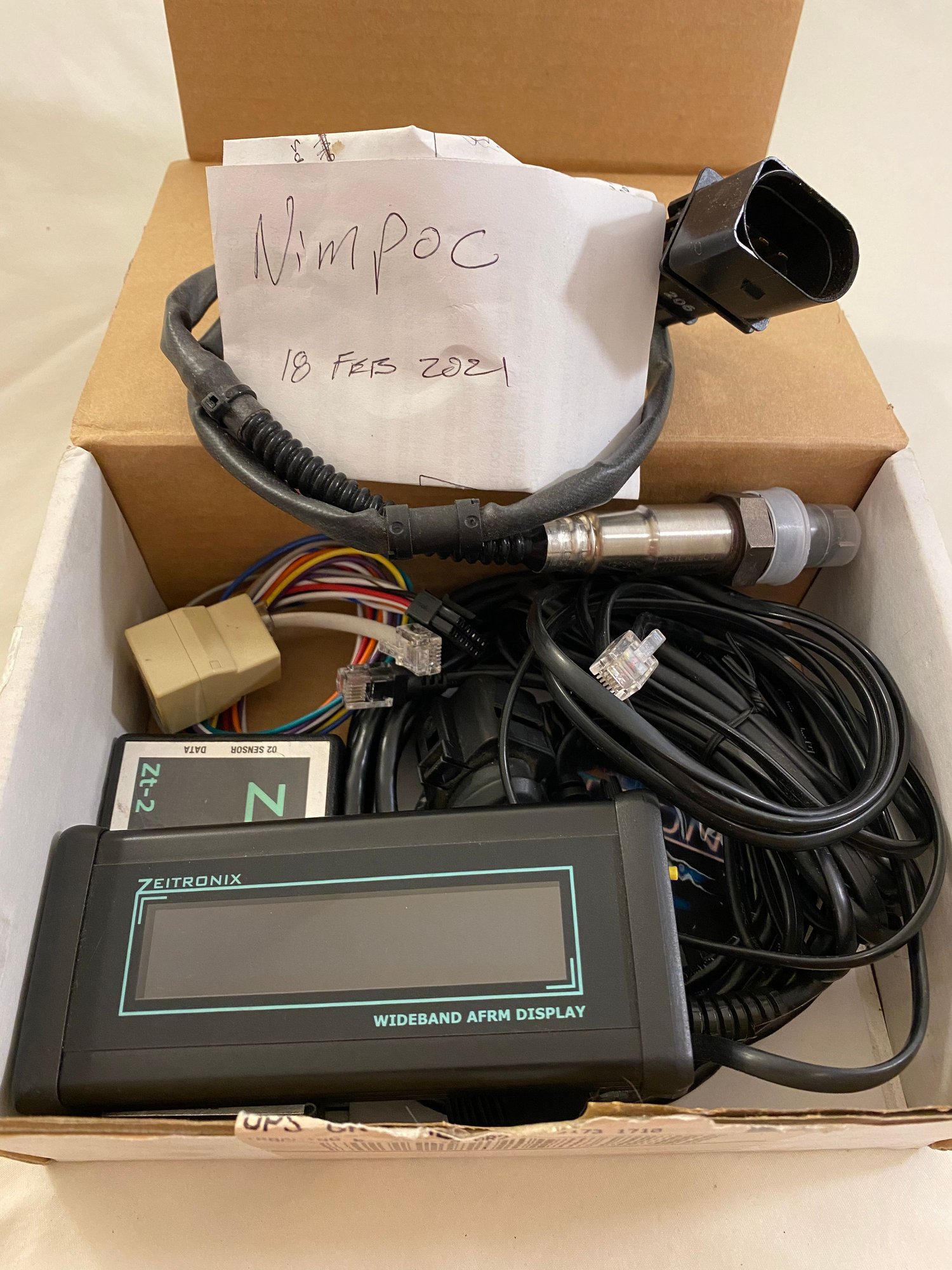 Engine - Electrical - Zeitronix ZT-2 wideband AF meter w Display, new sensor - Used - 2003 to 2018 Mitsubishi Lancer Evolution - Victor, ID 83455, United States