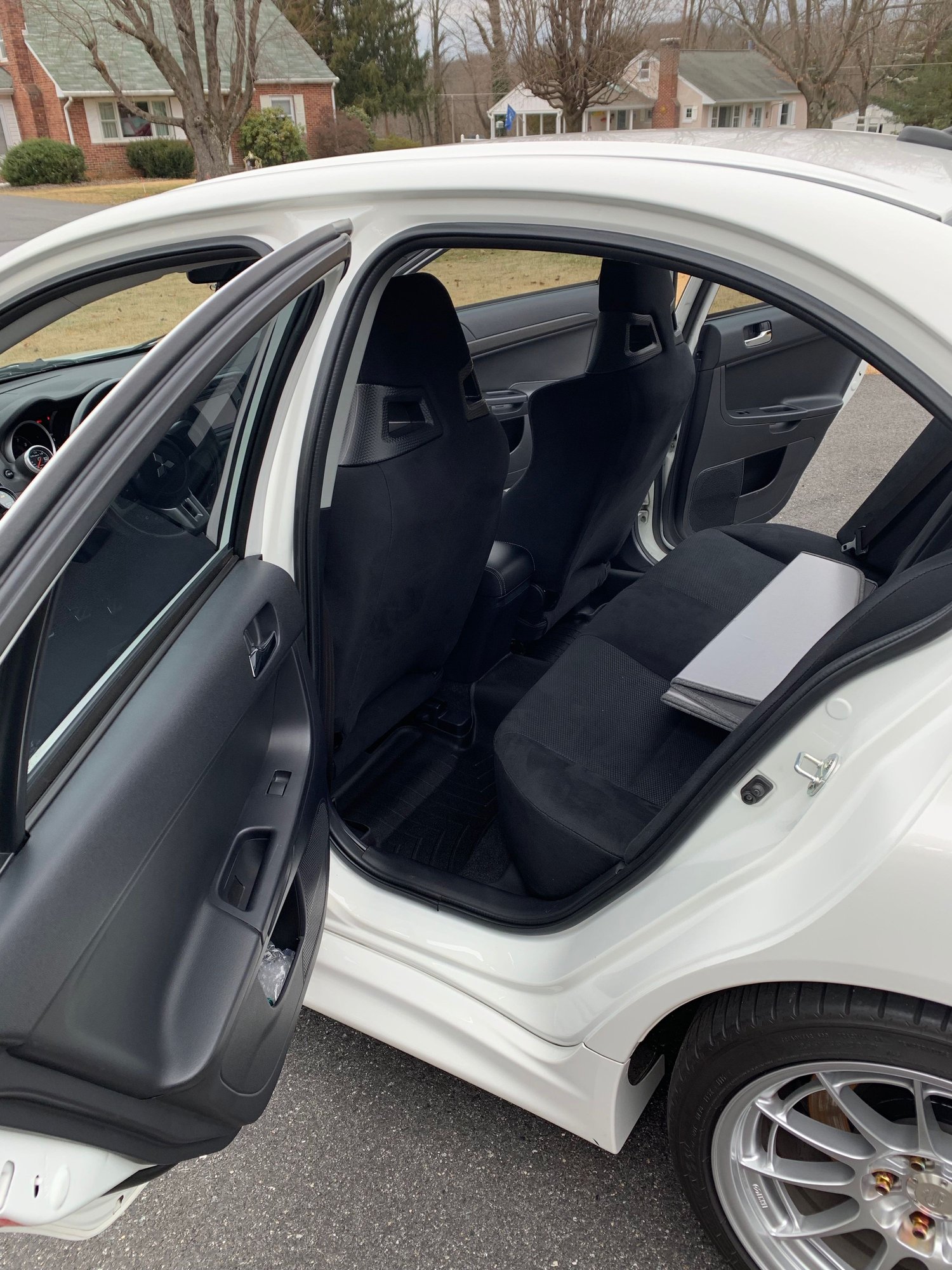 2014 Mitsubishi Lancer Evolution - FS - 2014 Mitsubishi Evolution X GSR Wicked White - One Owner - Used - VIN JA32W8FV7EU008037 - 38,000 Miles - 4 cyl - AWD - Manual - Sedan - White - Fallston, MD 21047, United States