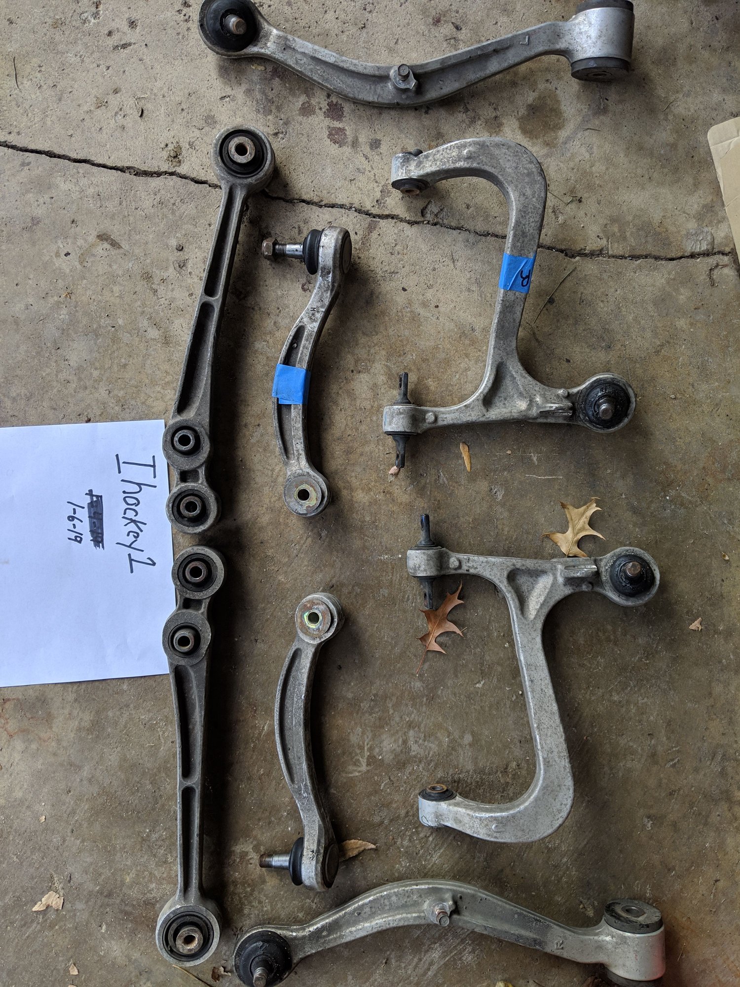 Steering/Suspension - Evo 8/9 Rear Suspension arms and hubs - Used - Columbus, OH 43212, United States