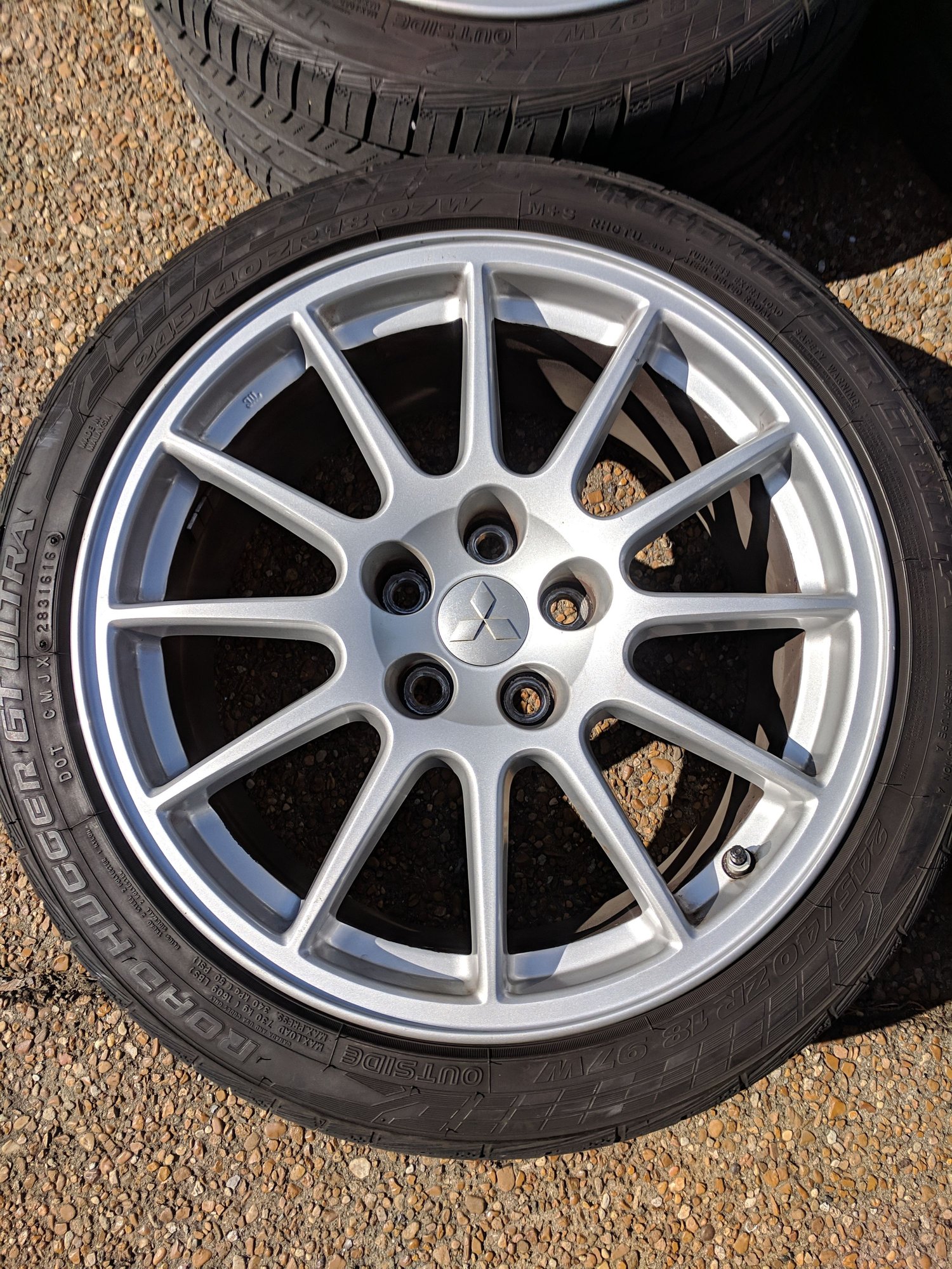 Wheels and Tires/Axles - EVO X GSR wheels - Used - 2003 to 2015 Mitsubishi Lancer Evolution - Franklin, TN 37067, United States