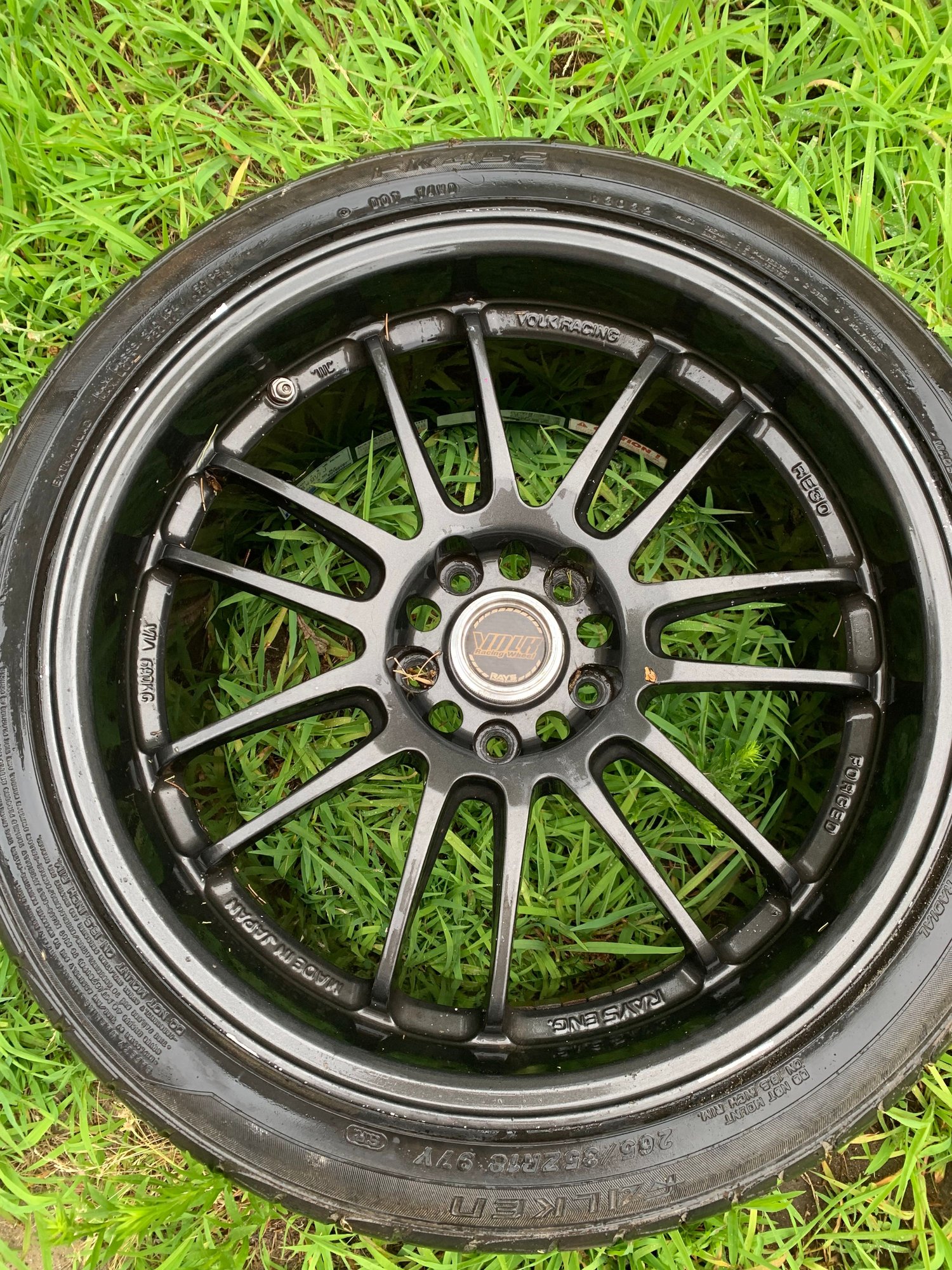 Wheels and Tires/Axles - Volks racing re30 - Used - 2010 to 2015 Mitsubishi Lancer Evolution - Flushing, NY 11367, United States