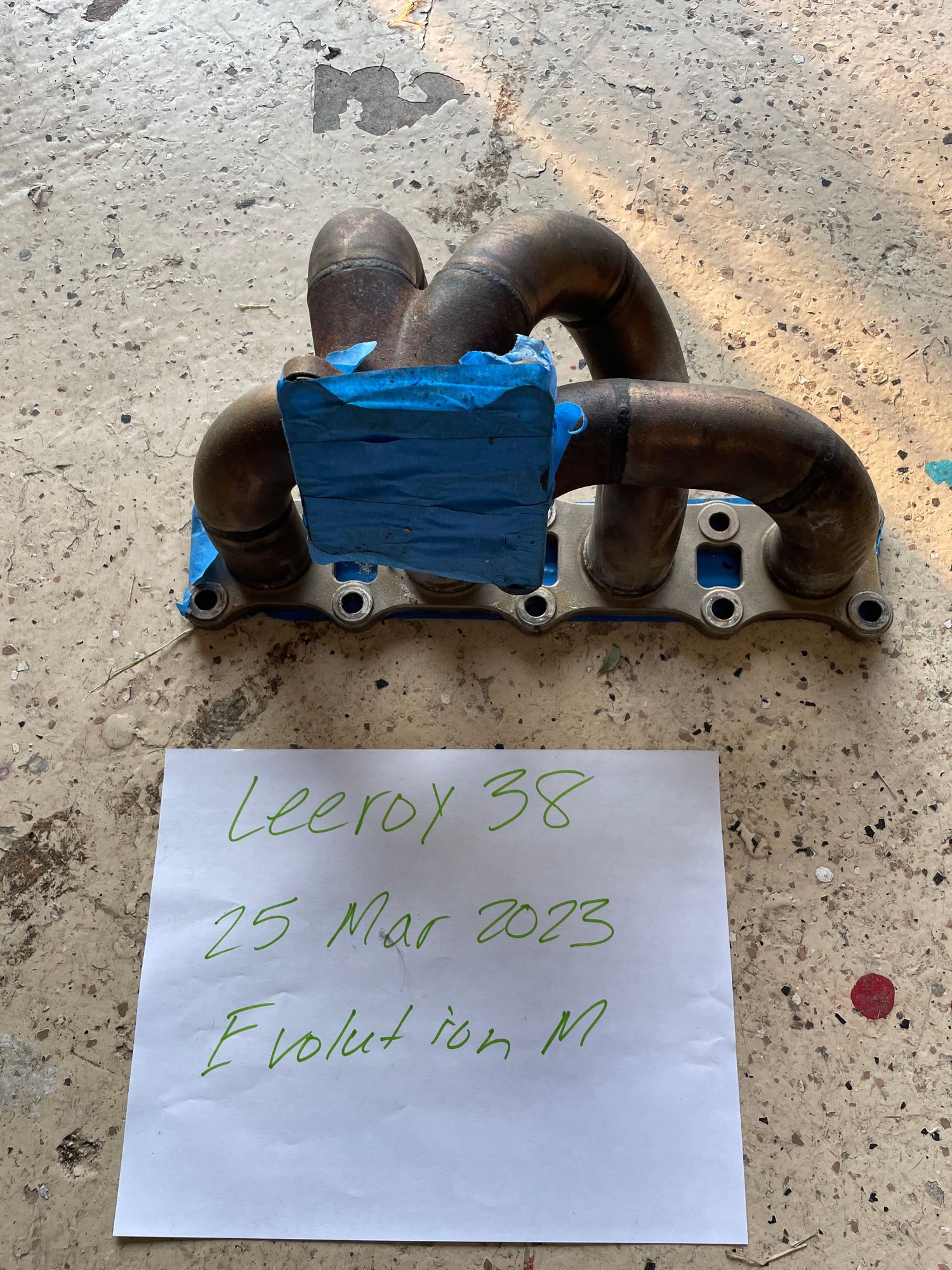 2014 Mitsubishi Lancer Evolution - Driven Fab Exhaust manifold - Engine - Exhaust - $650 - Spring, TX TEXAS, United States