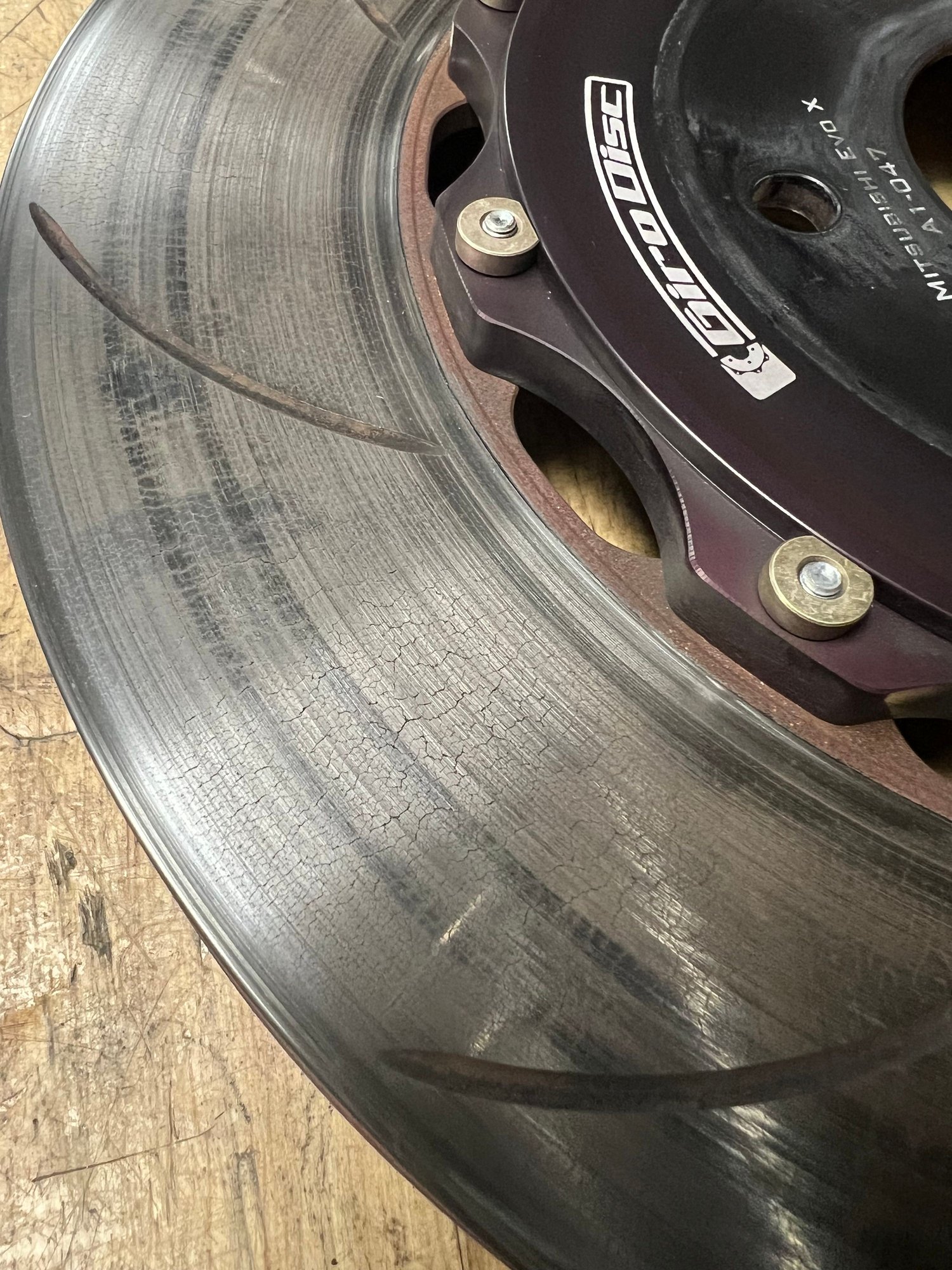 Brakes - Evo X Girodisk 2 piece front brake rotors - Used - 2008 to 2015 Mitsubishi Lancer Evolution - Boca Raton, FL 33434, United States