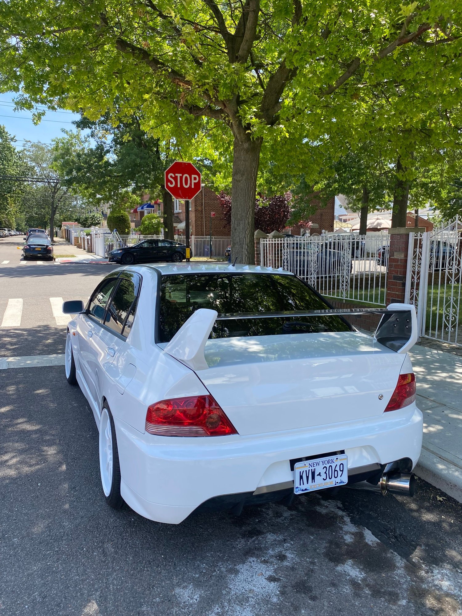 2006 Mitsubishi Lancer Evolution - Wicked White Evo 9 - Used - VIN JA3AH86C56U044850 - 68,000 Miles - 4 cyl - AWD - Manual - Sedan - White - South Ozone Park, NY 11420, United States