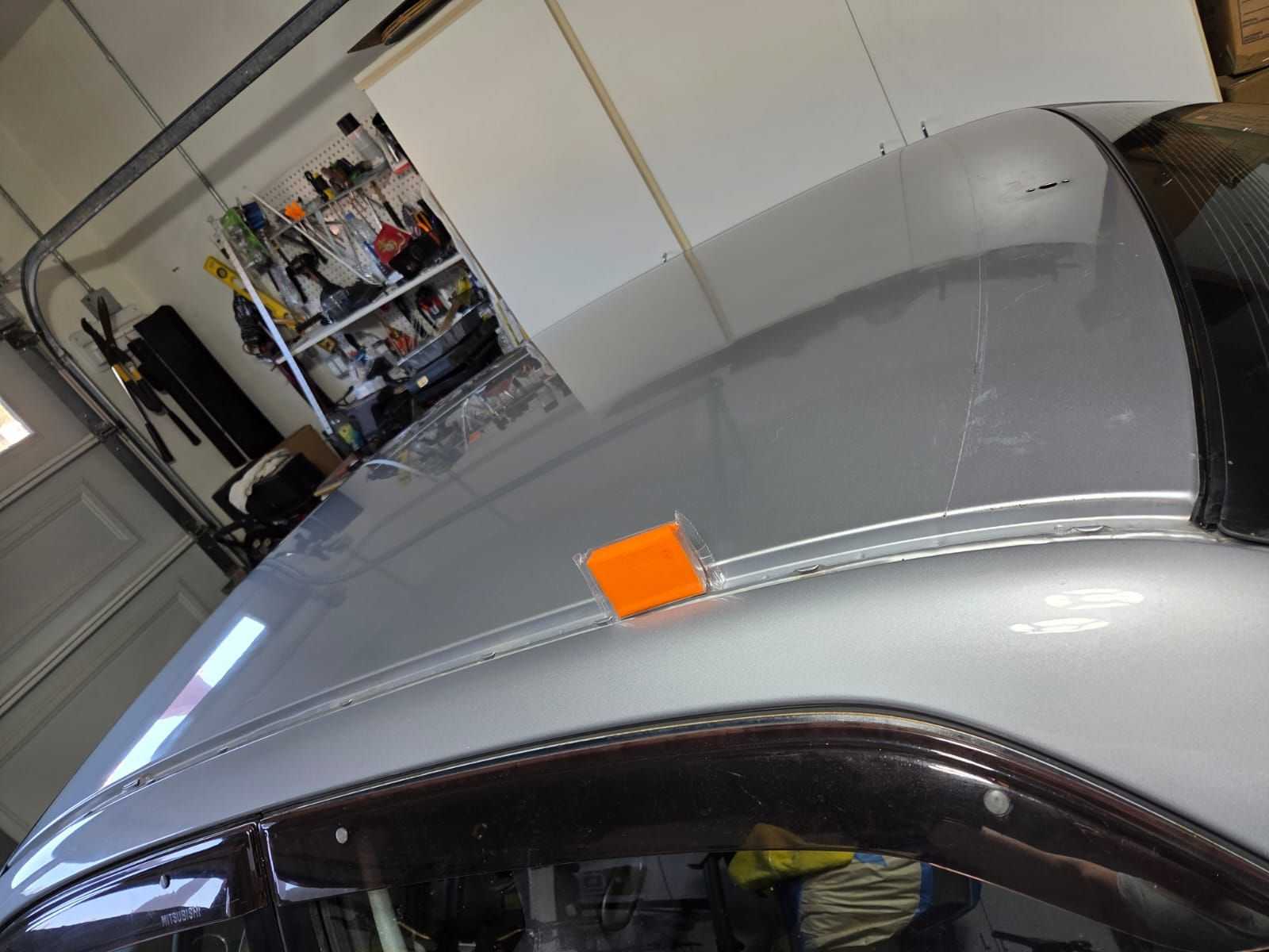 Prepped with clay, cut, and polish.