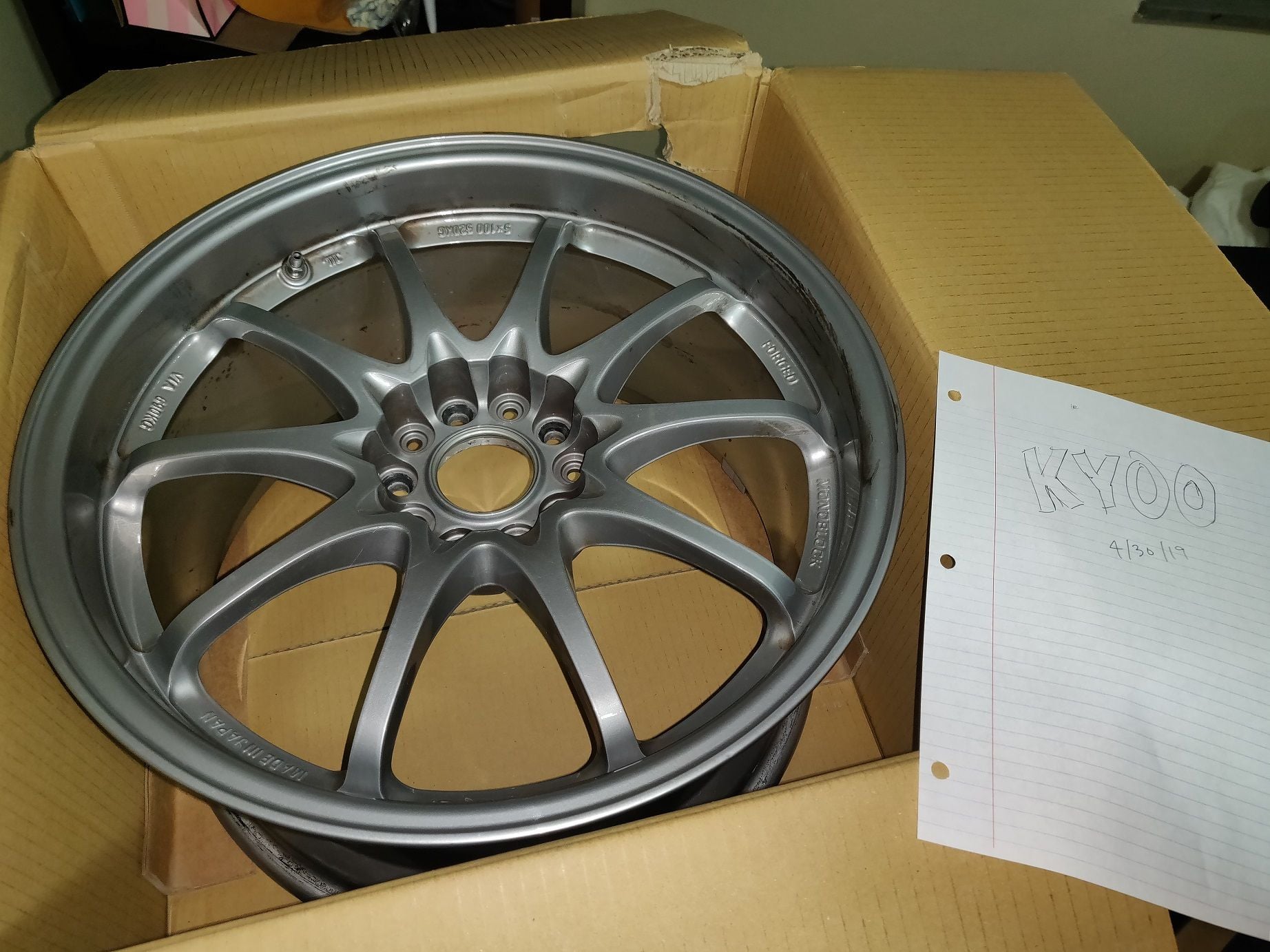 Wheels and Tires/Axles - Volk CE28N 18x9.5 +34 (Discontinued) - Used - 2003 to 2015 Mitsubishi Lancer Evolution - Saint Louis, MO 63105, United States