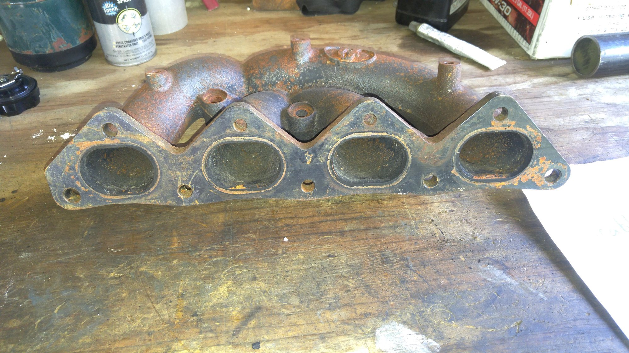 Engine - Exhaust - Forced Performance exhaust manifold - Used - 2003 to 2006 Mitsubishi Lancer Evolution - Lafayette, LA 70508, United States