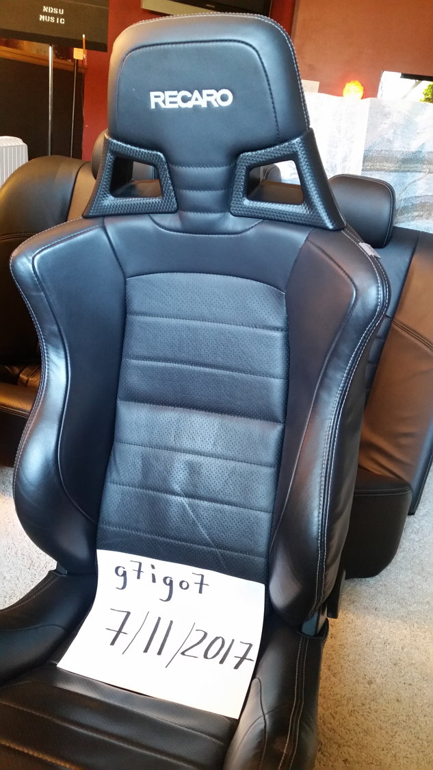 FS [MidWest]: EVO X Recaro Seats: Full Leather + Heated - EvolutionM ...