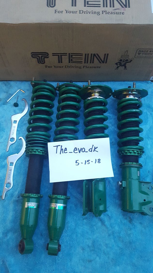Steering/Suspension - EVO X Tein Flex Z Coilovers less than 500 miles Mint Condition, Cusco Front Strut Bar - Used - 2008 to 2015 Mitsubishi Lancer Evolution - Orlando, FL 32825, United States