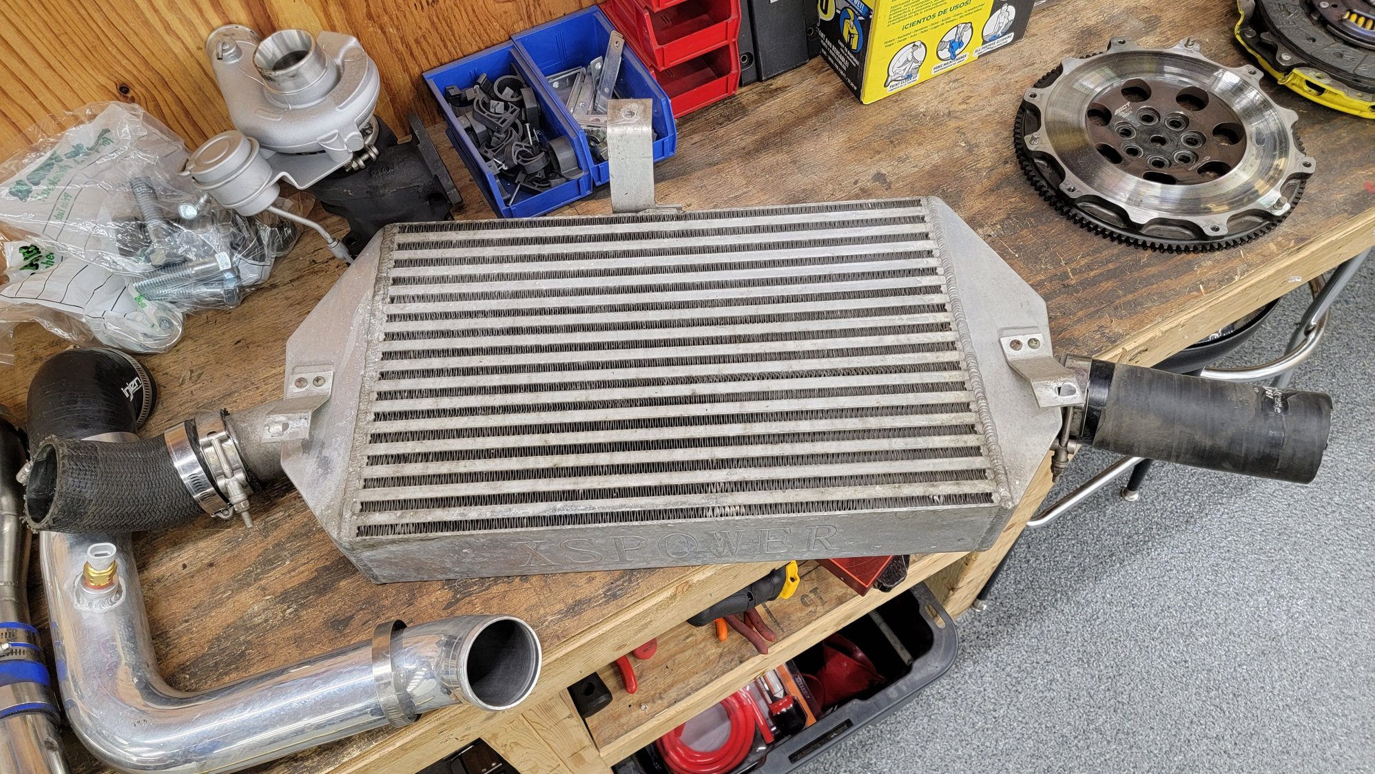 Engine - Intake/Fuel - Evo 8 FMIC kit speed density ready - Used - 0  All Models - Janesville, WI 53545, United States