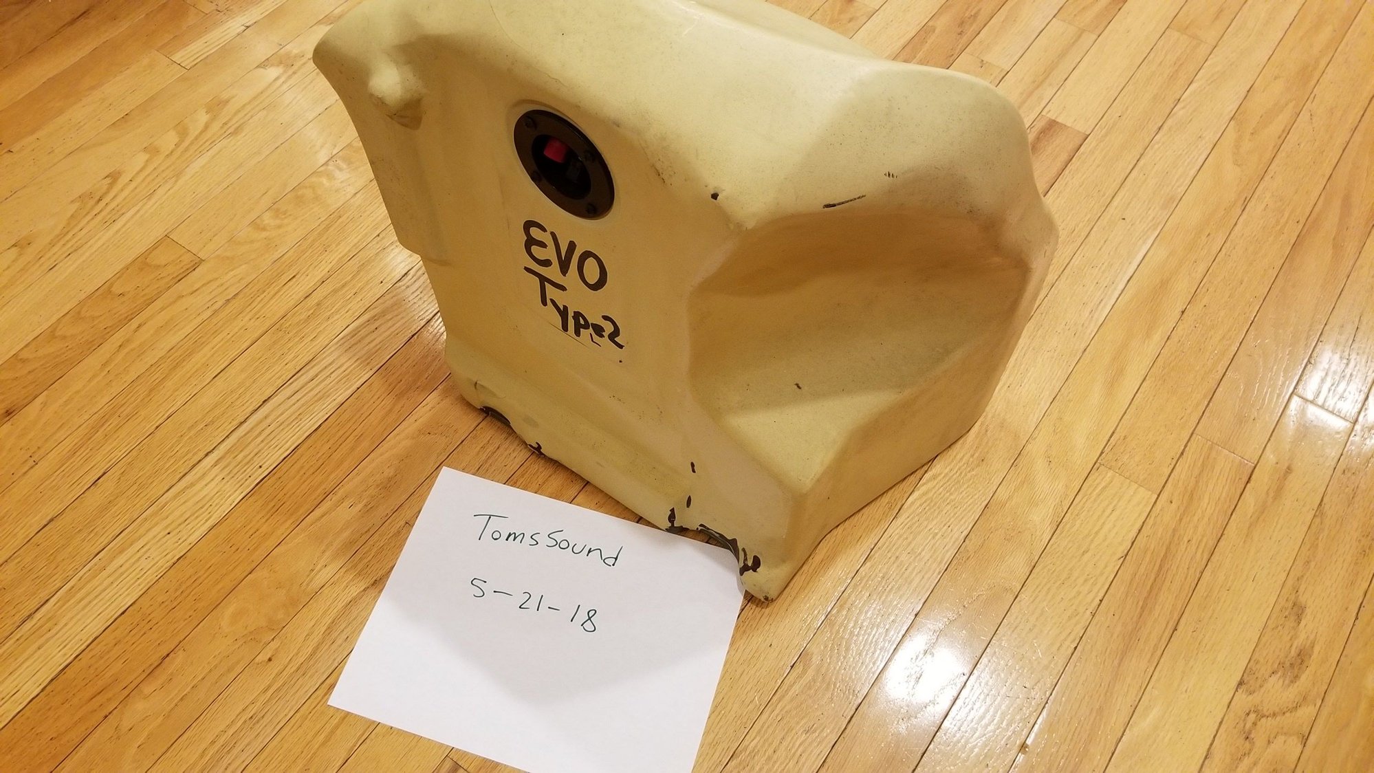 Interior/Upholstery - Custom Evo Subwoofer Enclosure - 10" JL Sub - Used - 2003 to 2006 Mitsubishi Lancer Evolution - Yorktown, VA 23693, United States