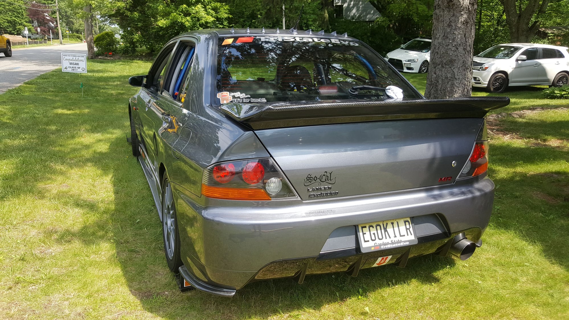 Exterior Body Parts - One-Off CT9A Carbon Fiber Downforce Wing - Used - 2002 to 2006 Mitsubishi Lancer Evolution - Paramus, NJ 07652, United States