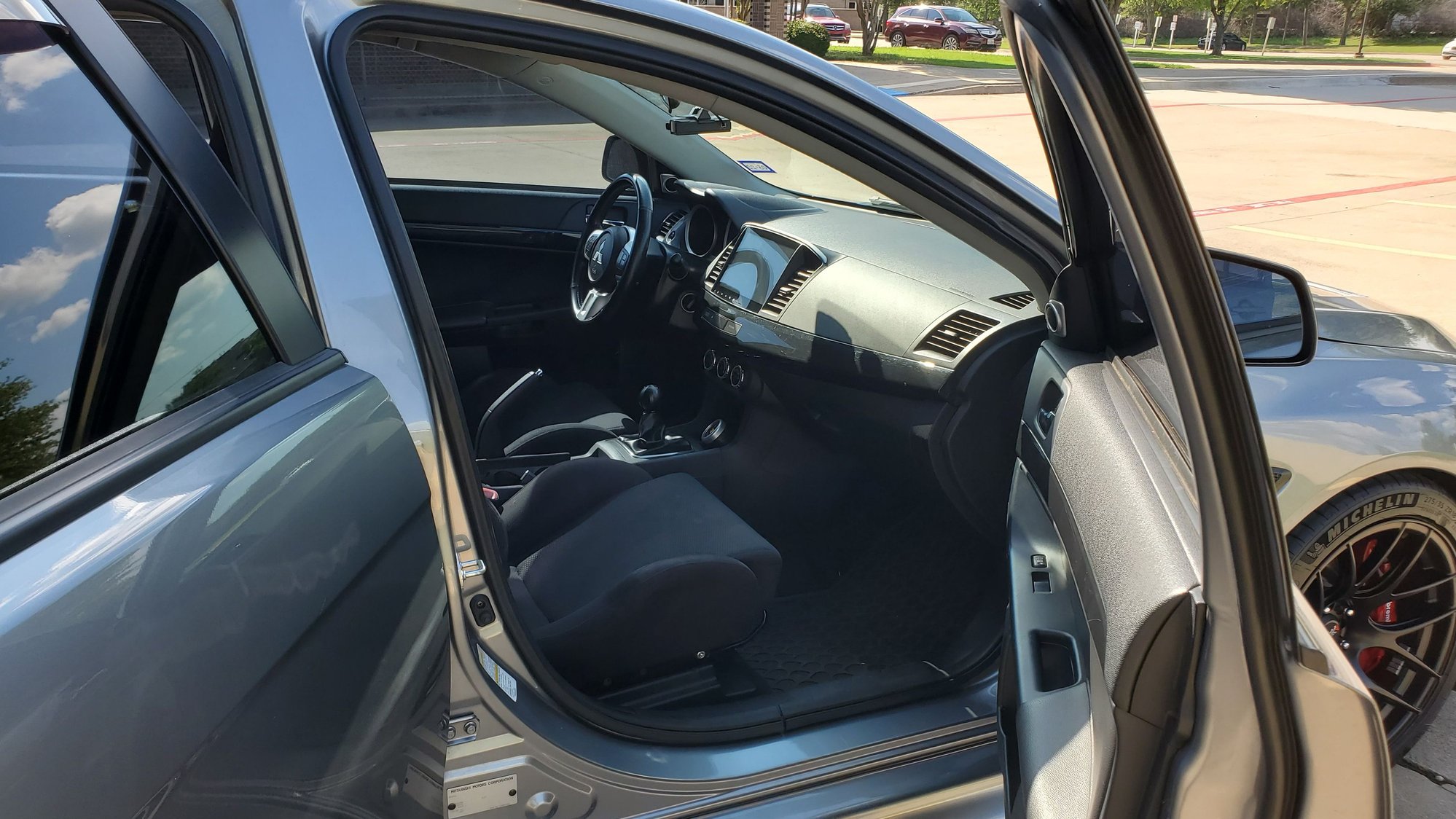 2014 Mitsubishi Lancer Evolution - 2014 Evolution X GSR - Used - VIN JA32W8FV6EU008126 - 50,948 Miles - 4 cyl - AWD - Manual - Sedan - Gray - Carrollton, TX 75006, United States