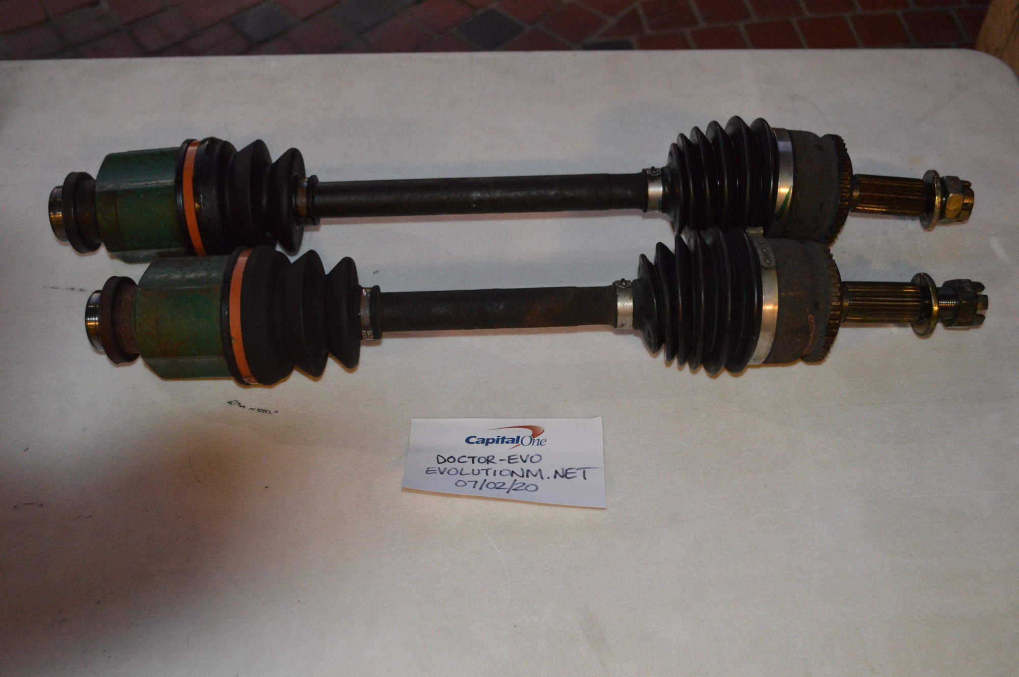 Drivetrain - 03 - 06 EVO 8/9 OEM Front Axles with 89k miles - Used - 2003 to 2006 Mitsubishi Lancer Evolution - Downey, CA 90240, United States