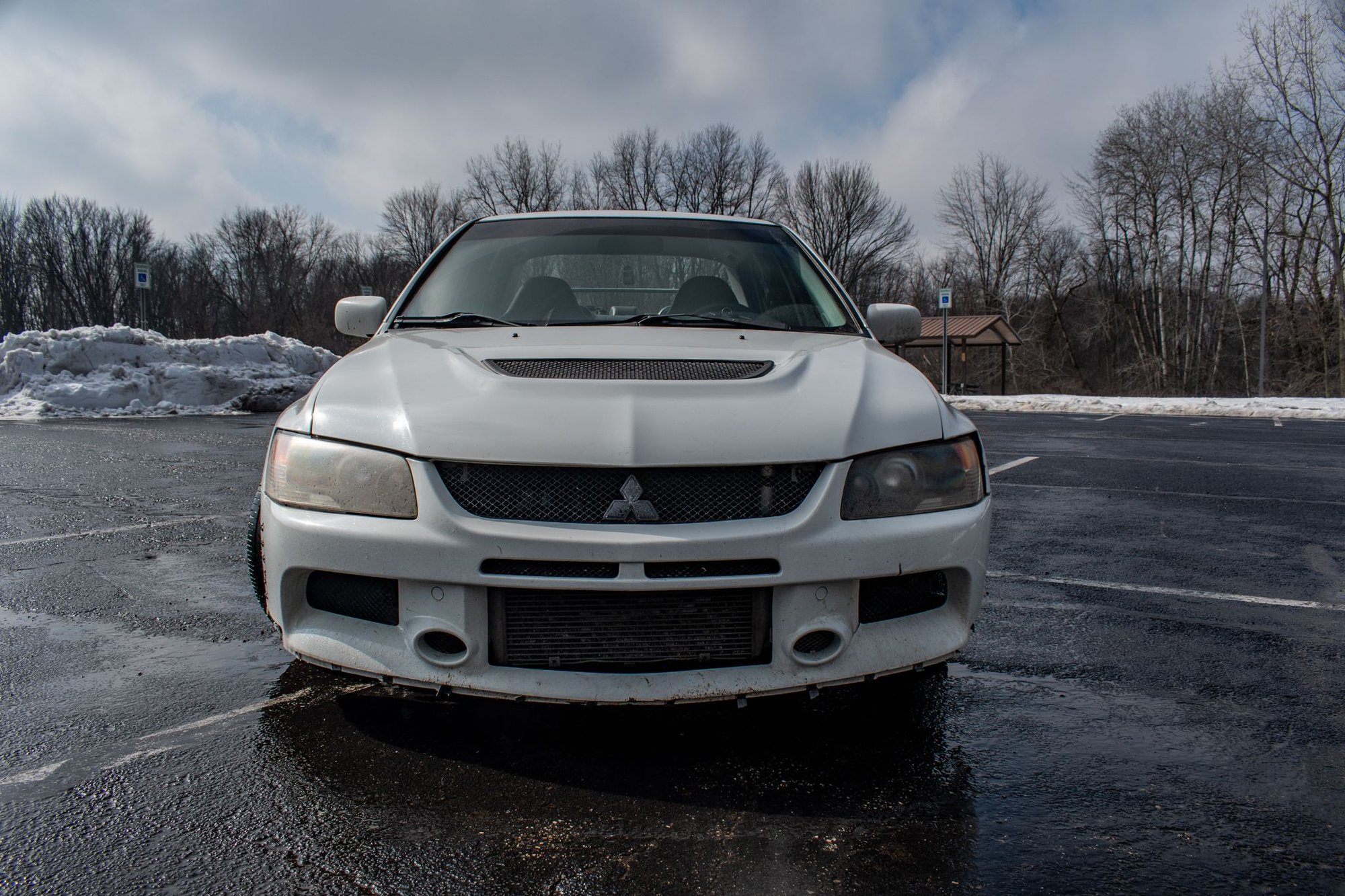 2006 Mitsubishi Lancer Evolution - 2006 Mitsubishi Lancer Evo IX GSR - Used - VIN JA3AH86C16U056381 - 160,000 Miles - 4 cyl - AWD - Manual - Sedan - White - Grand Rapids, MI 49546, United States