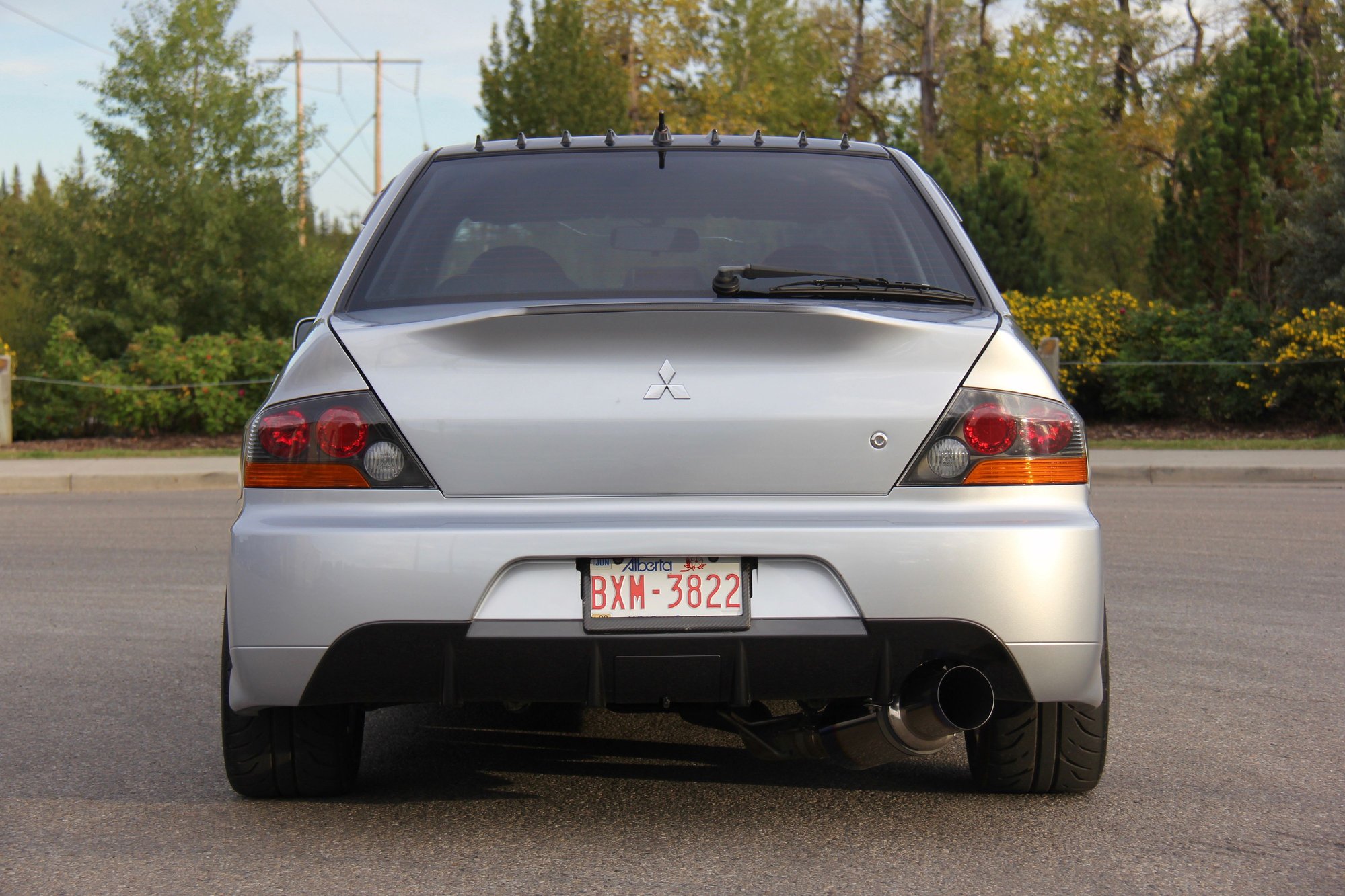 2006 Mitsubishi Lancer Evolution - 2006 Evo 9 SE Apex silver Built - Used - VIN JA3AH86C06U061765 - 73,000 Miles - 4 cyl - AWD - Manual - Sedan - Silver - Calgary, AB T2S1M3, Canada