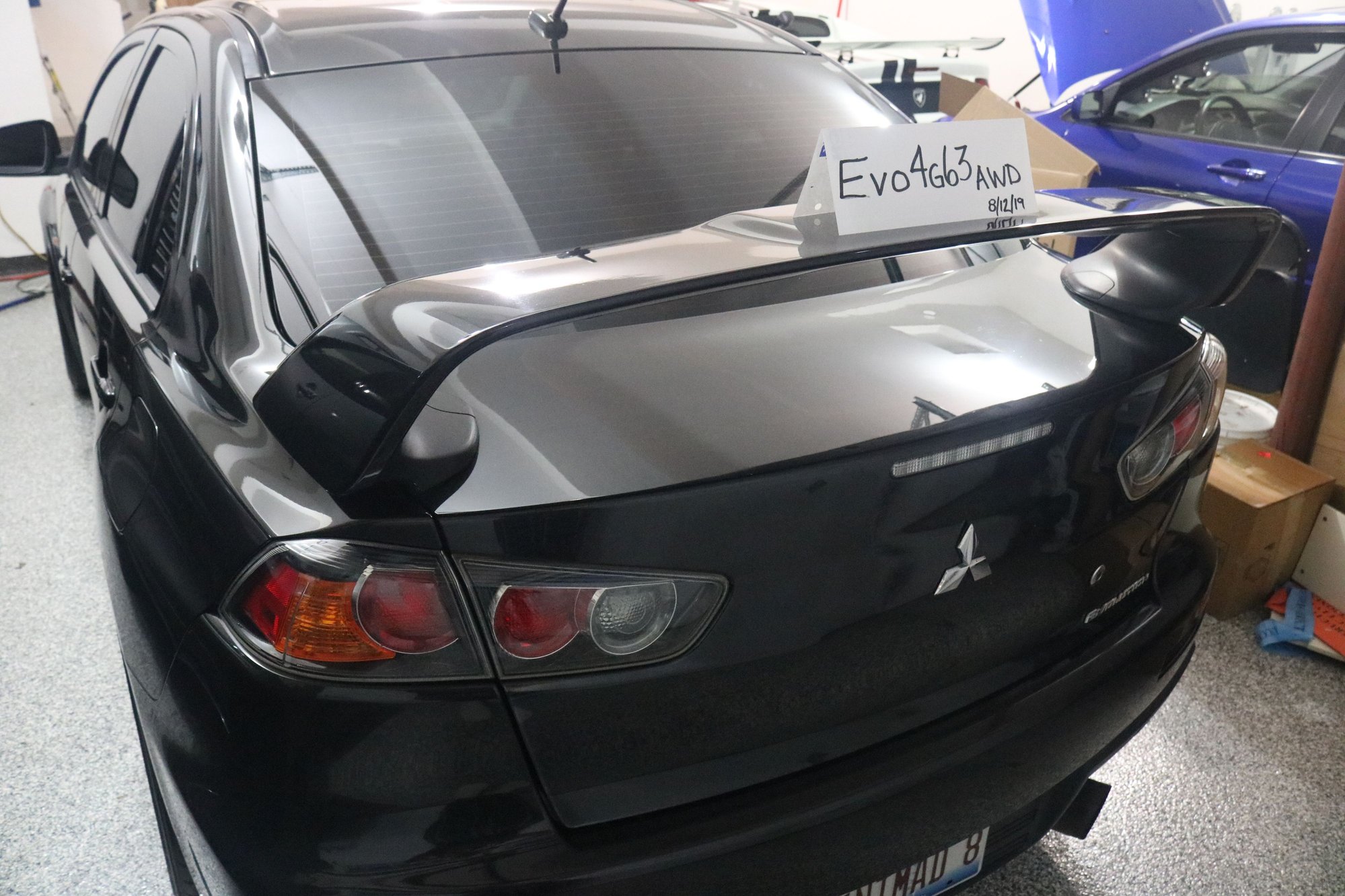 2008 Mitsubishi Lancer Evolution - 2008 Mitsubishi Evo X - Phantom Black - 1 Owner with Clean Title - Used - VIN JA3AW86V58U050495 - 105,521 Miles - 4 cyl - AWD - Manual - Sedan - Black - Elgin, IL 60124, United States
