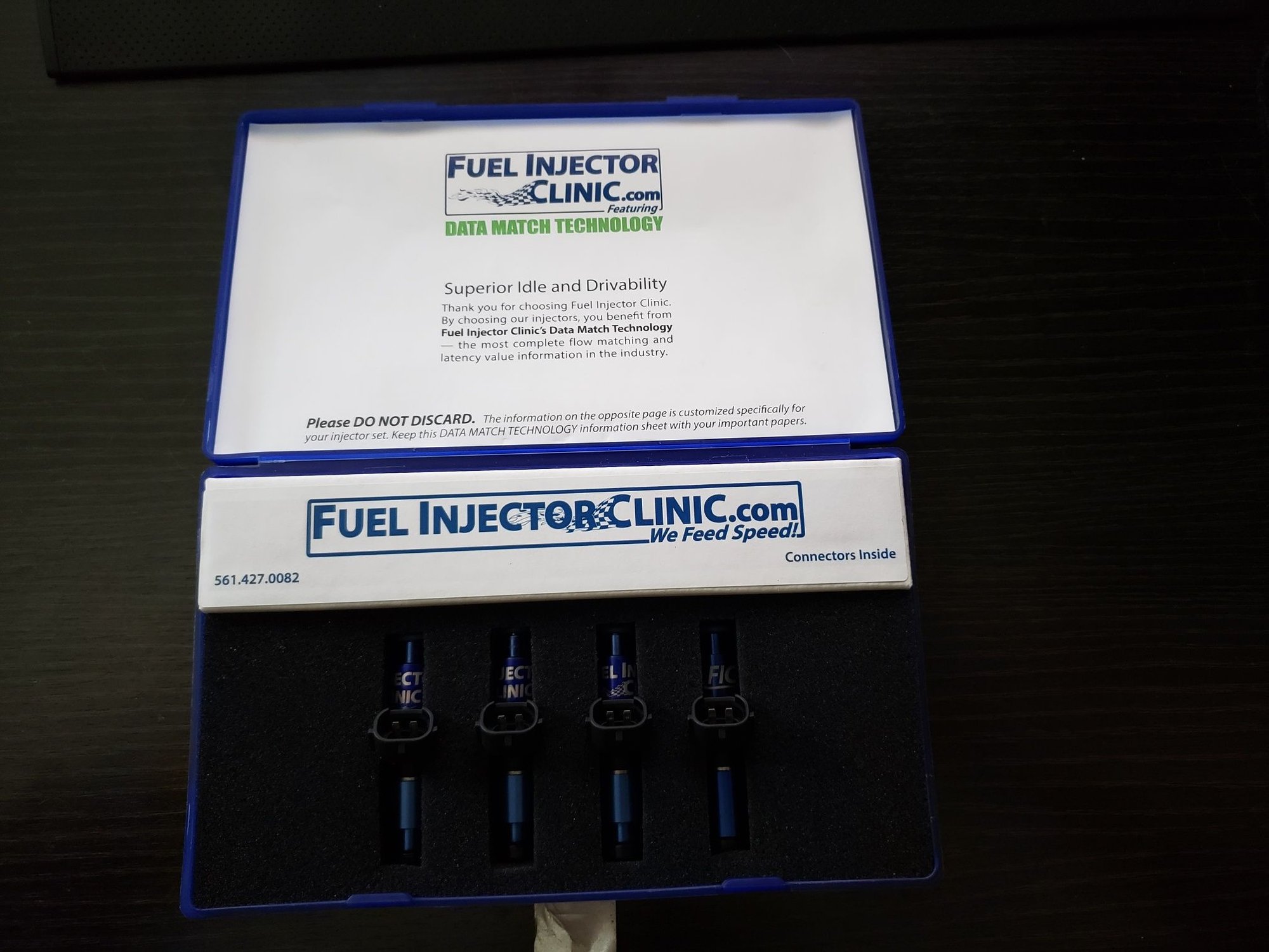 Engine - Intake/Fuel - FIC 2150cc Fuel Injectors and New Plug-n-Play Adapter Harnesses - Used - 2003 to 2006 Mitsubishi Lancer Evolution - San Diego, CA 92131, United States