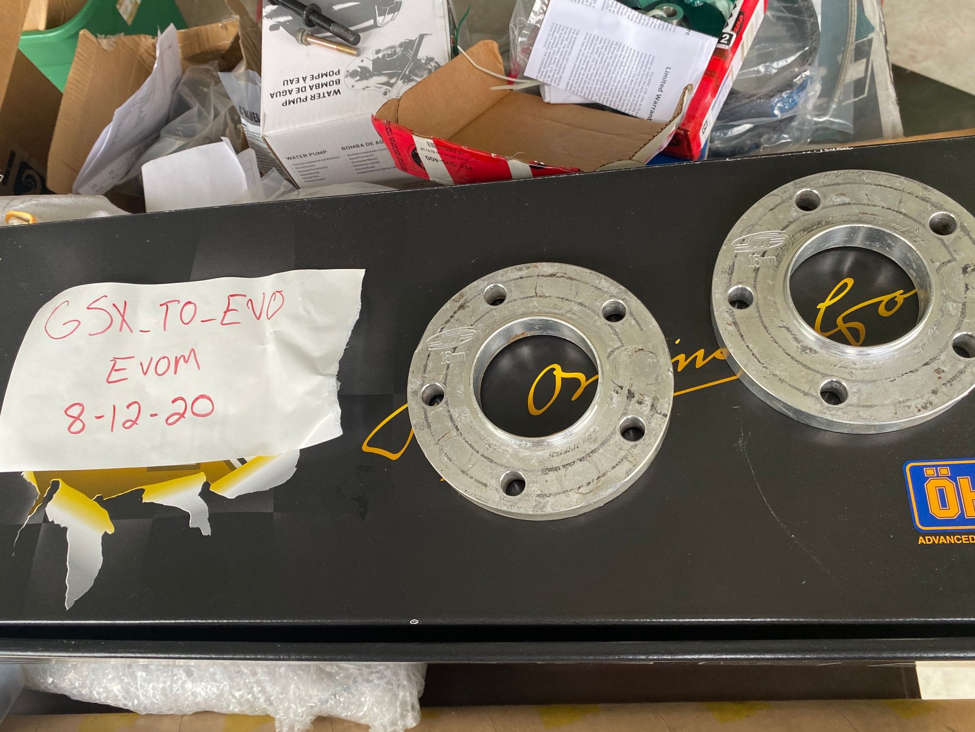 Wheels and Tires/Axles - JMF 18MM wheel spacers x2 - New - All Years Mitsubishi Lancer Evolution - Knoxville, TN 37920, United States